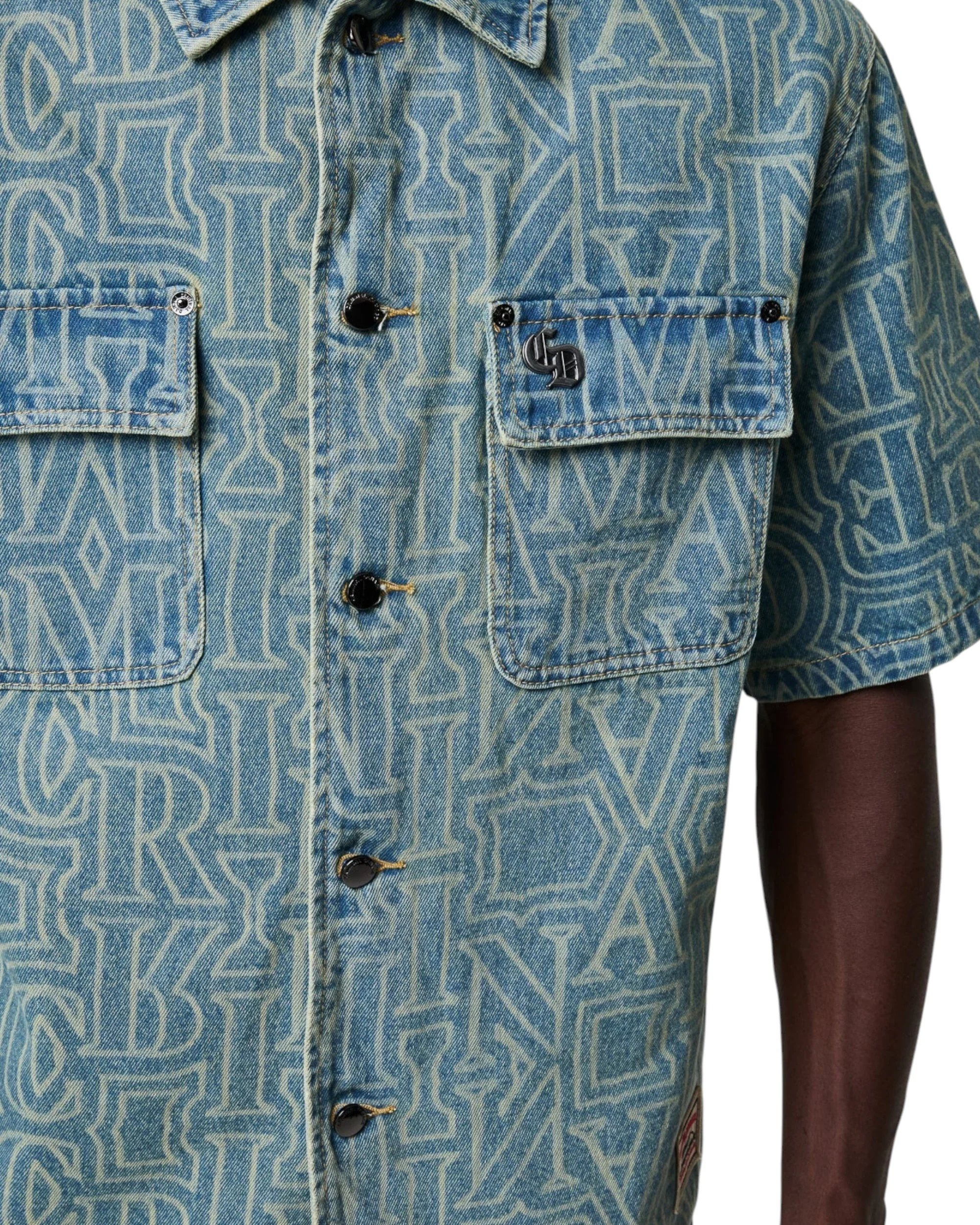 BERKELEY MONOGRAM DENIM SHIRT - Image 8