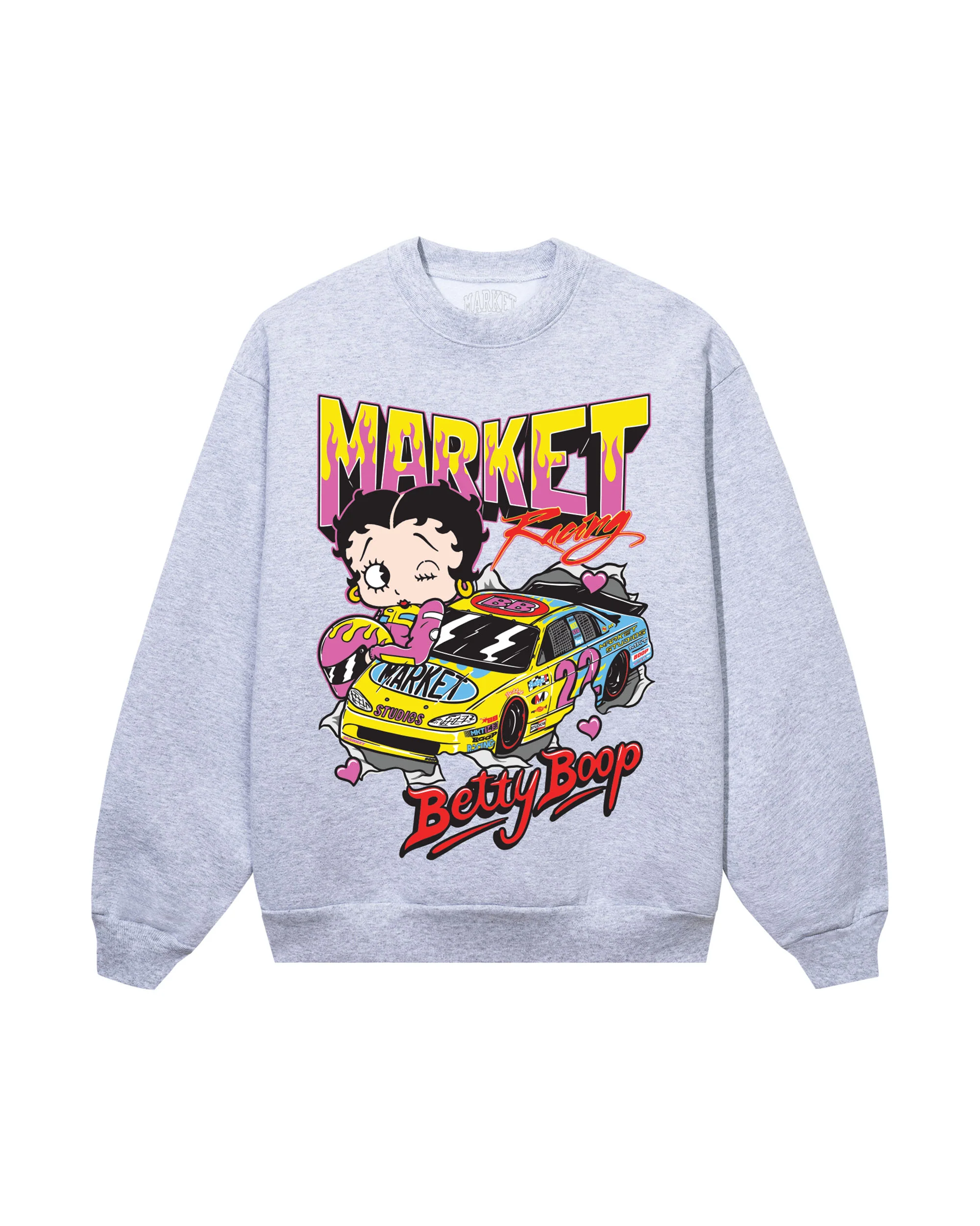 BETTY BOOP RACING CREWNECK