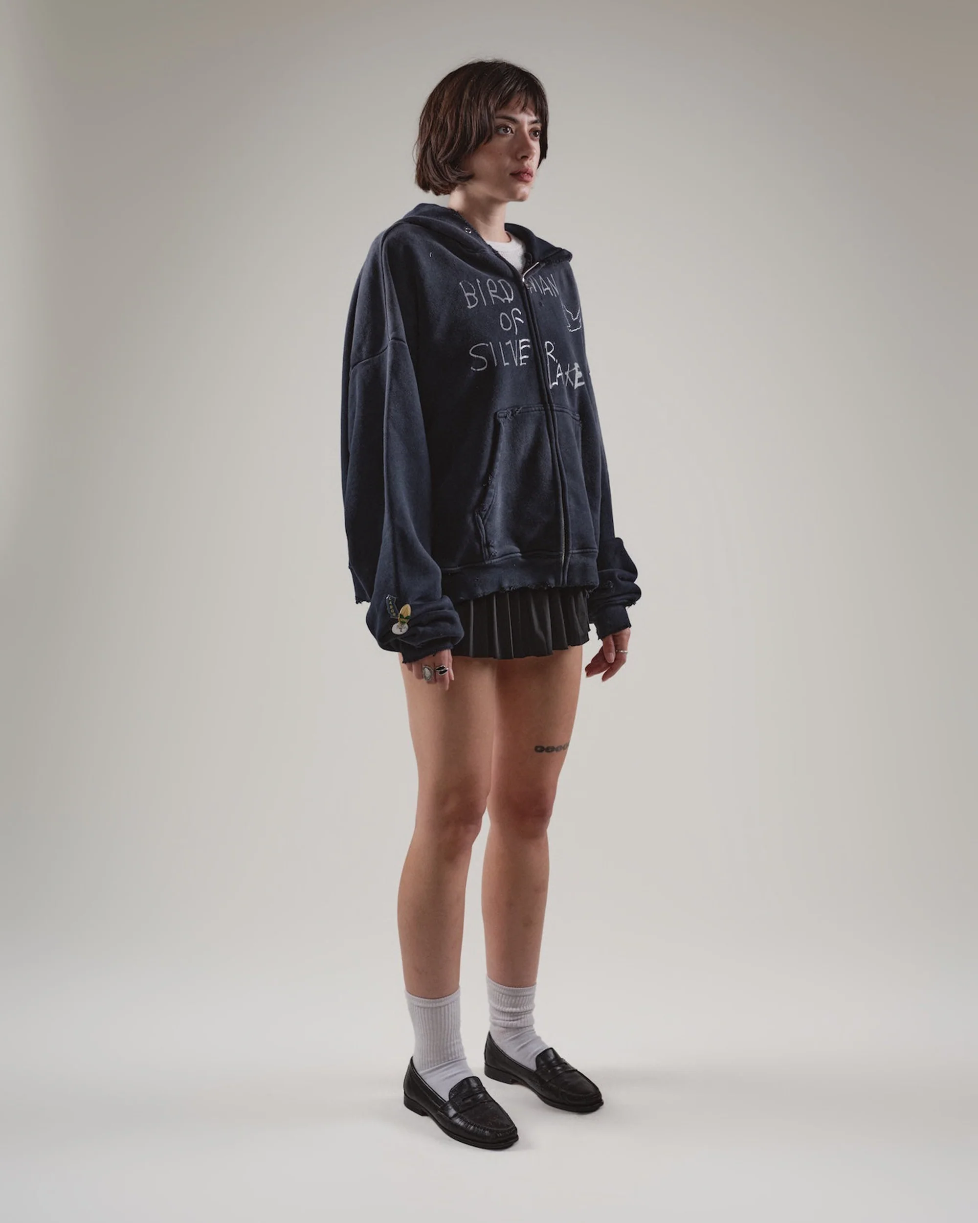 BIRDMAN OF SILVER LAKE ZIP HOODED SWEATSHIRT - Image 11