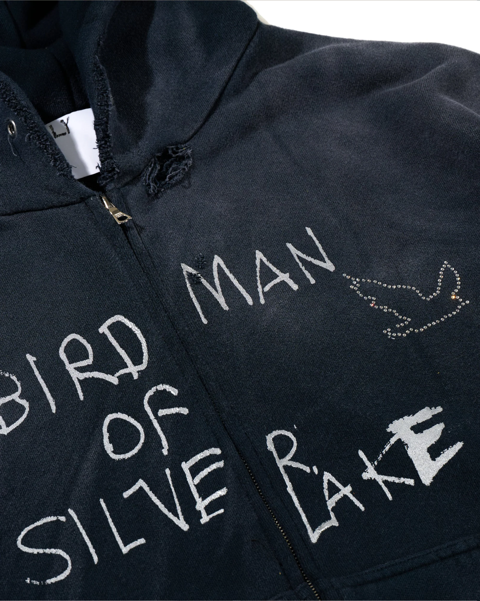 BIRDMAN OF SILVER LAKE ZIP HOODED SWEATSHIRT - Image 4