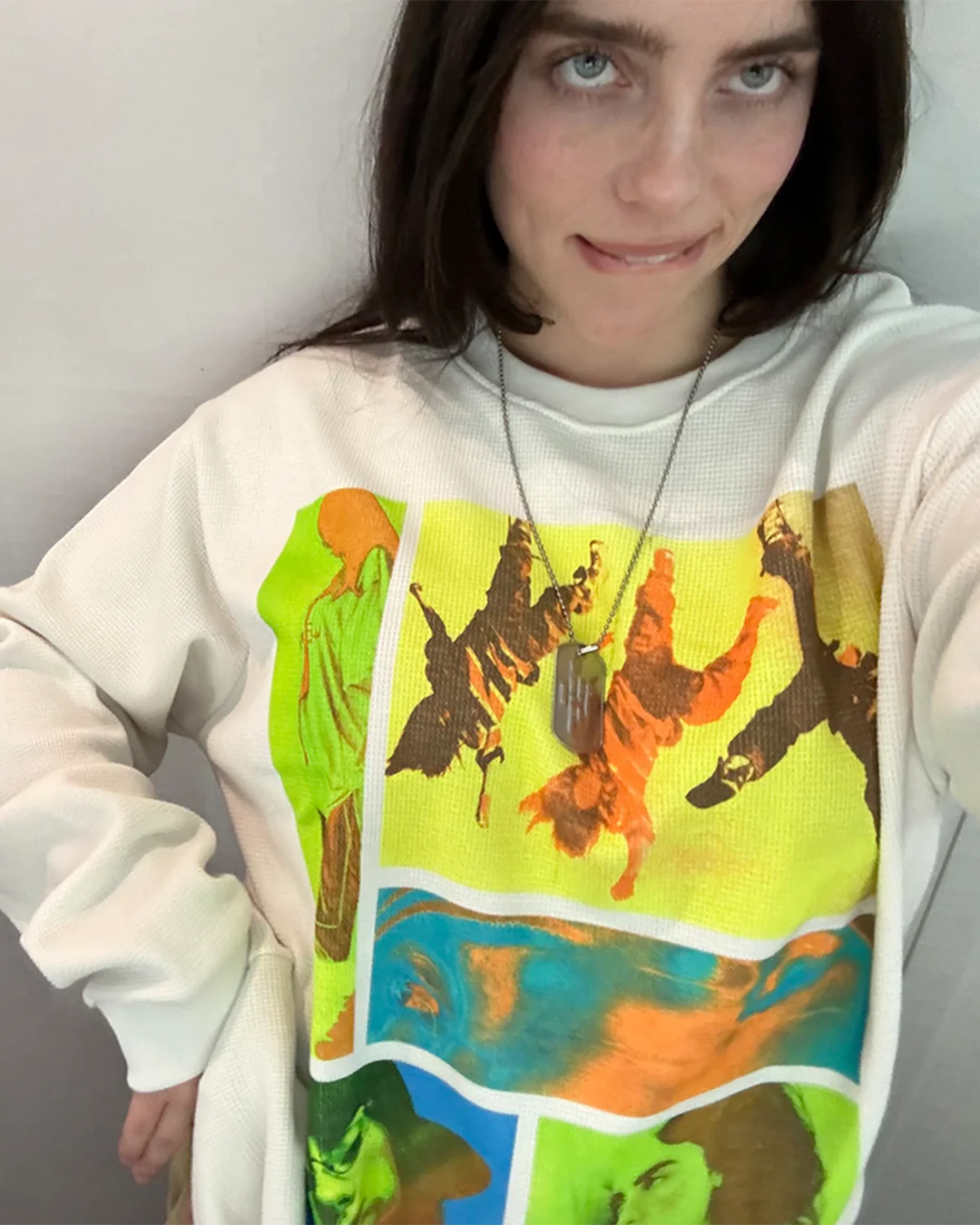 BIRDS OF A FEATHER COLLAGE THERMAL LONG SLEEVE - Image 3