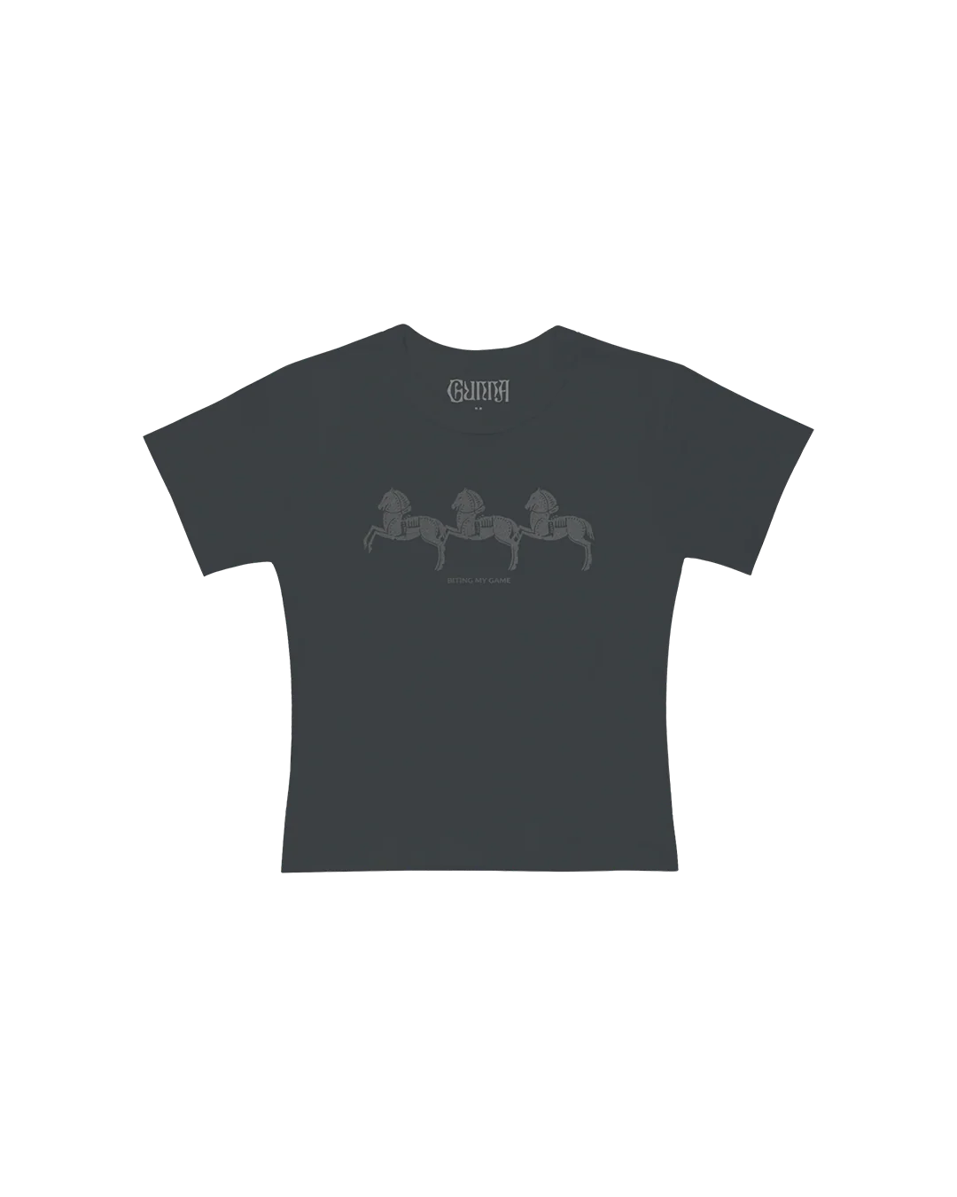 BITING MY GAME BABY TEE