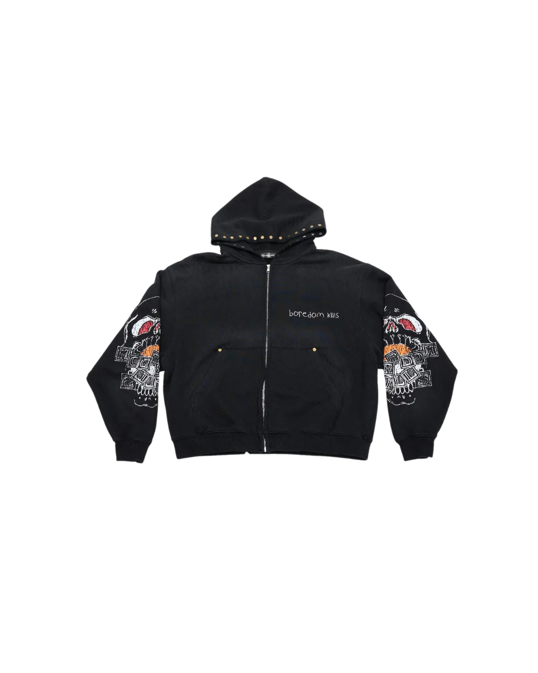 BK Skull Hoodie