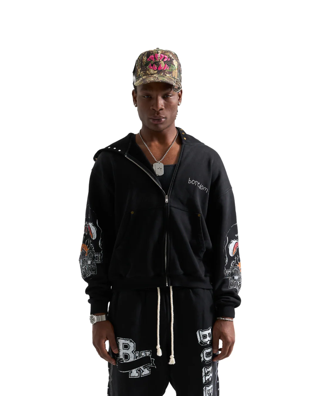 BK Skull Hoodie - Image 2