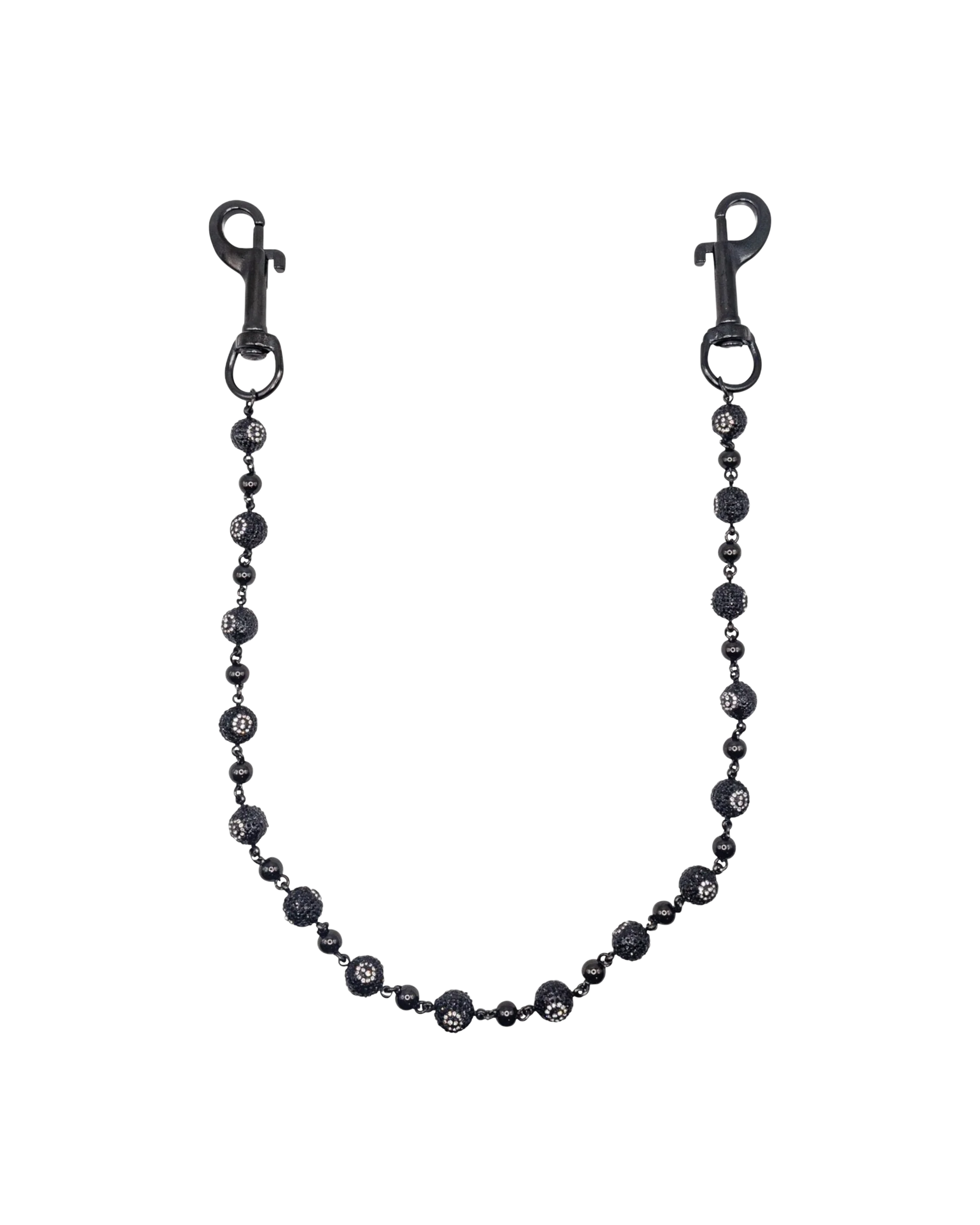 Black 8 Ball Wallet Chain