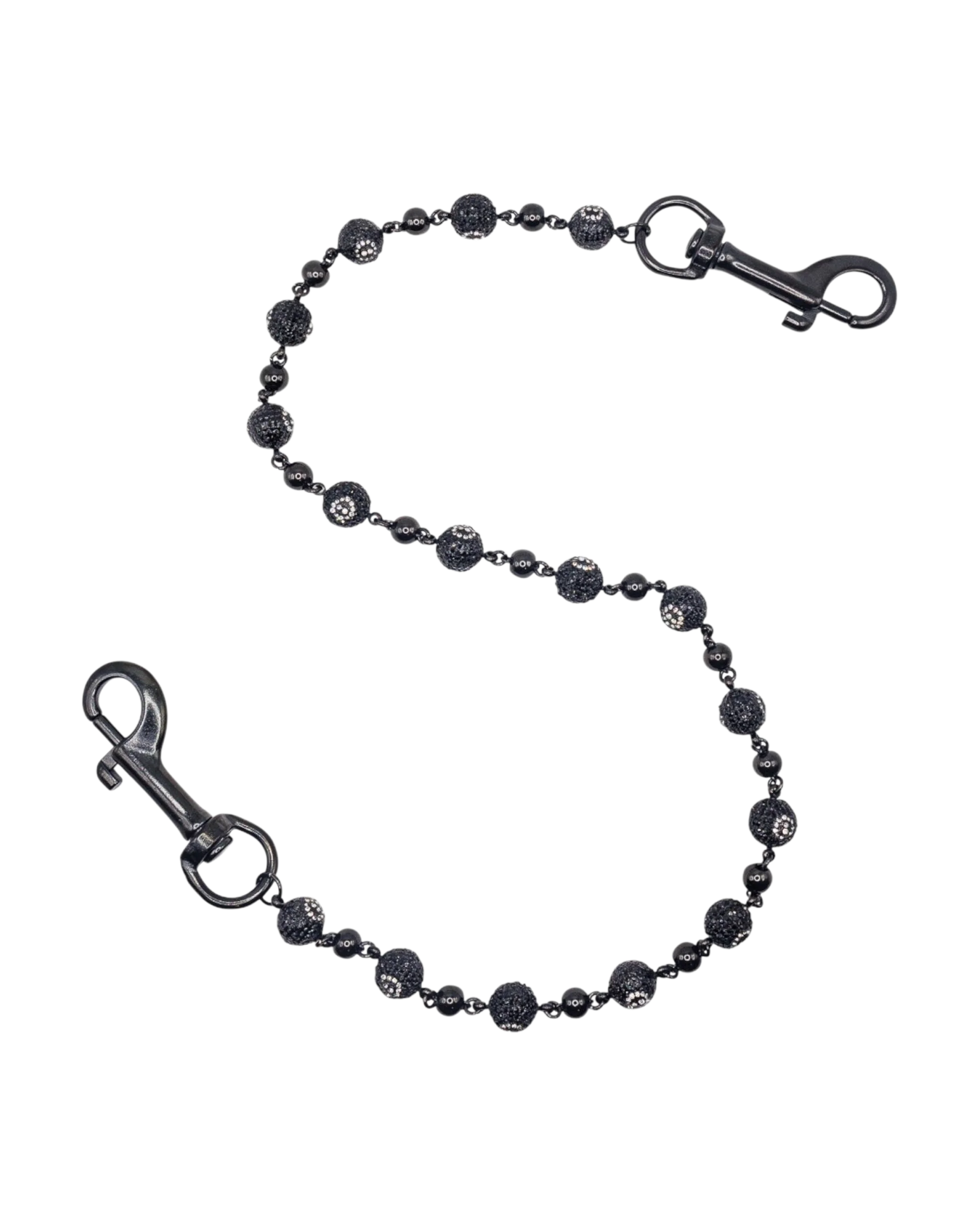 Black 8 Ball Wallet Chain - Image 2