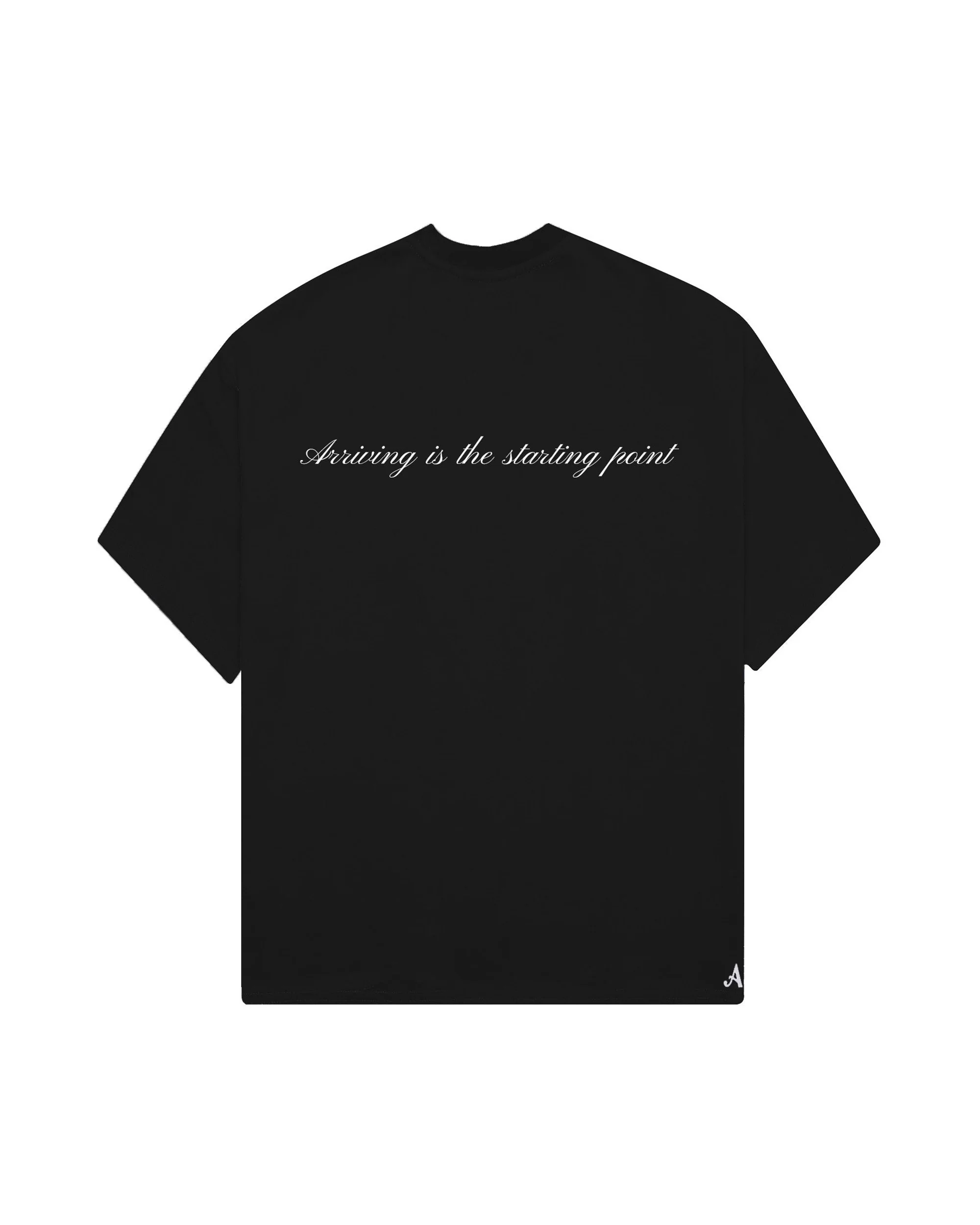 BLACK "Arriving" Tee - Image 2