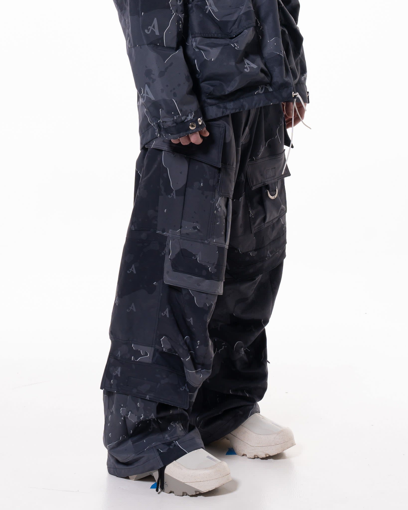 BLACK CAMO “MAKASI” PANTS - Image 3