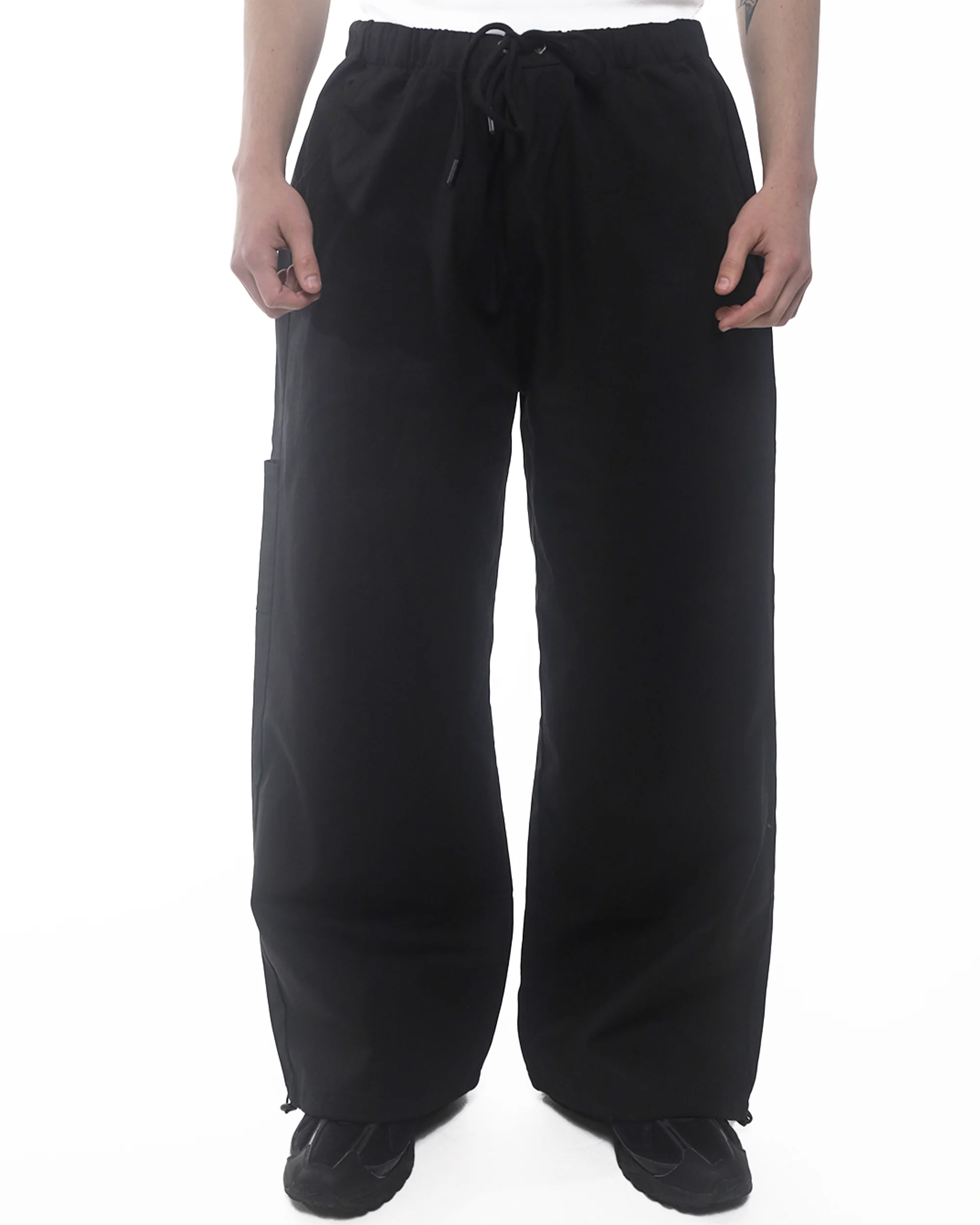 Black Canvas Pants - Image 2