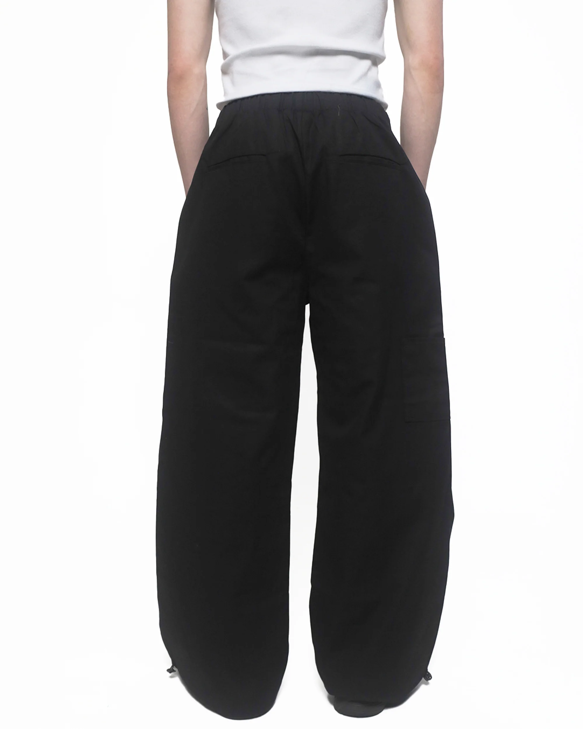 Black Canvas Pants - Image 4