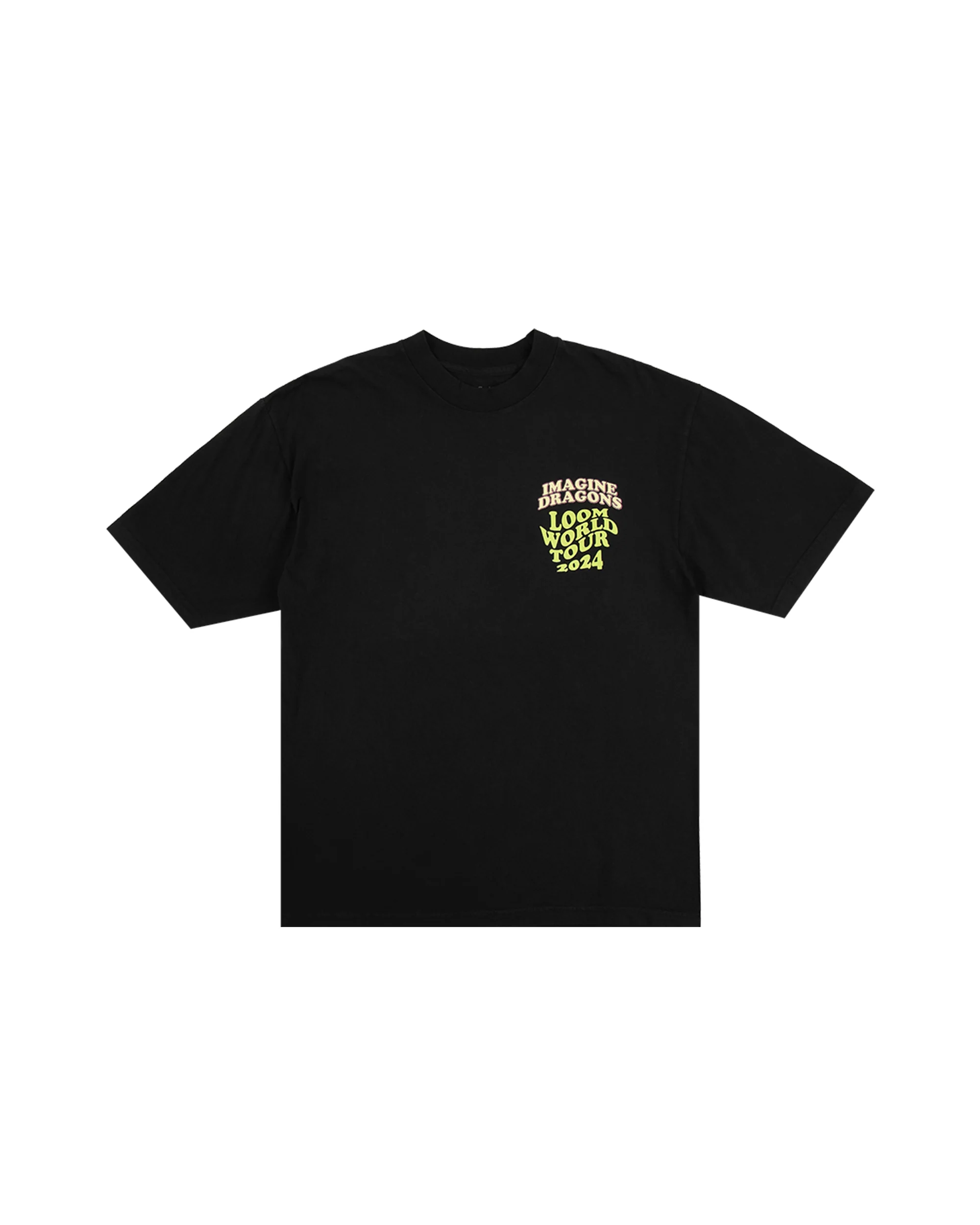 Black Cartoon Dragon Tee