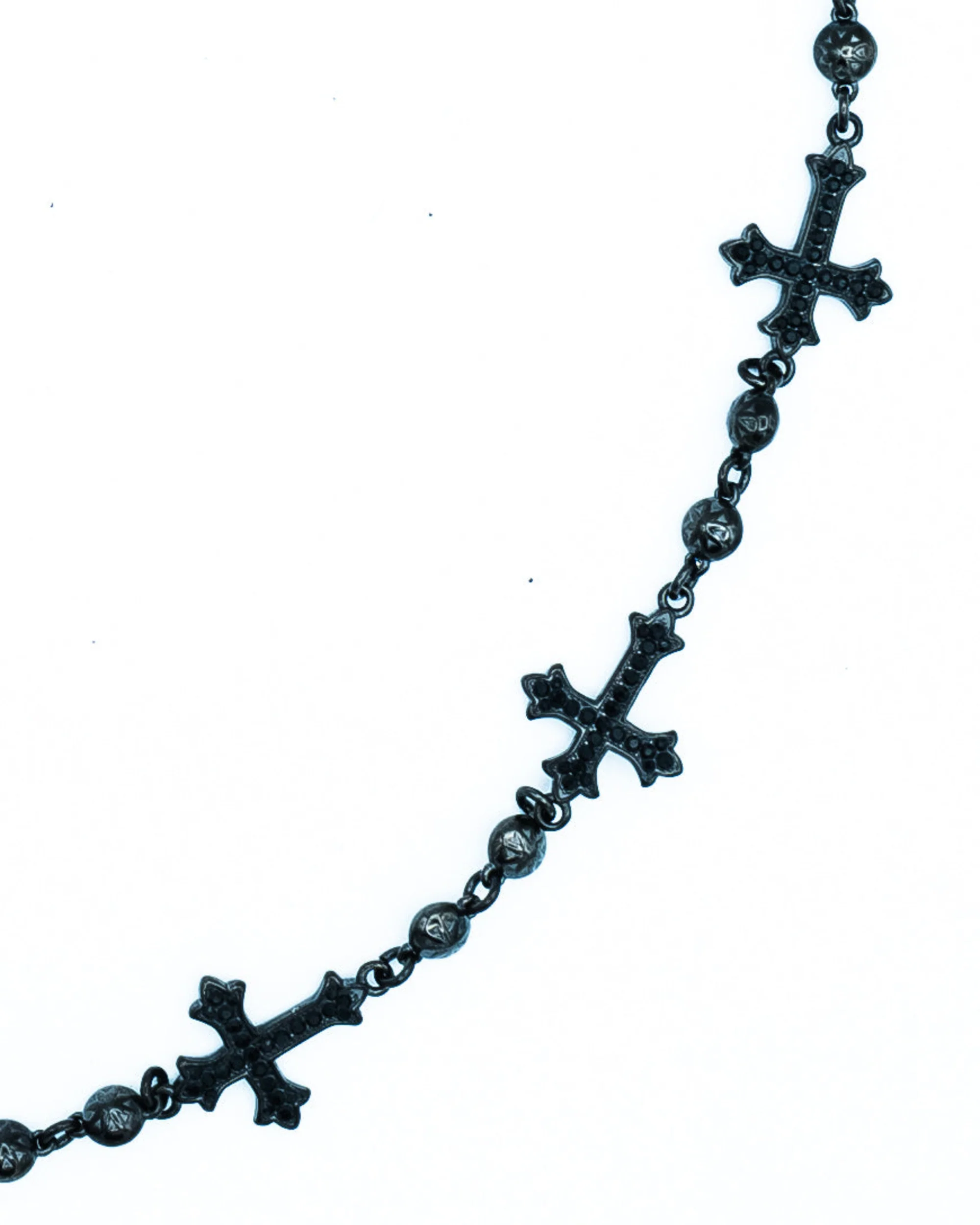Black Crosses Wallet Chain - Image 4