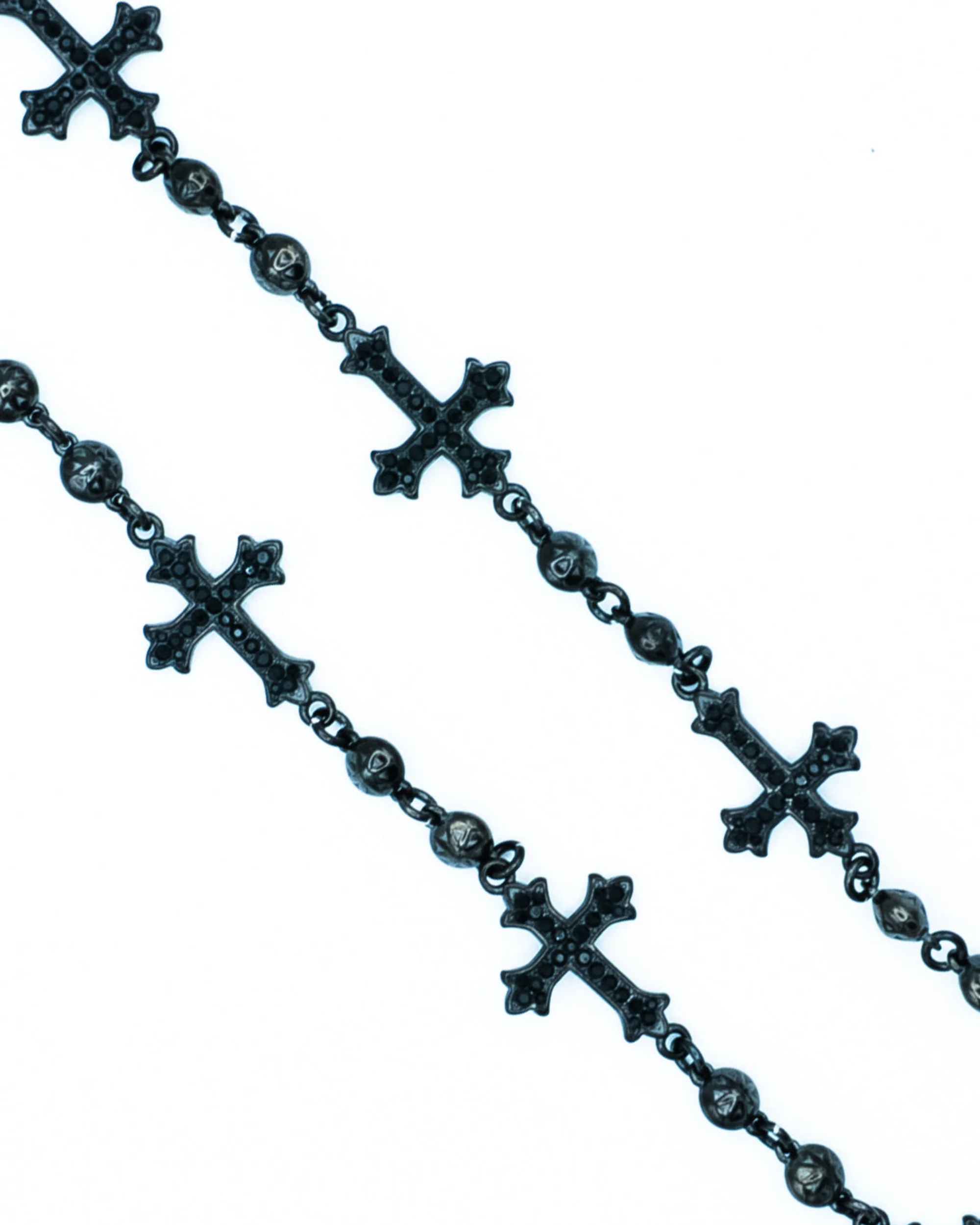 Black Crosses Wallet Chain - Image 5