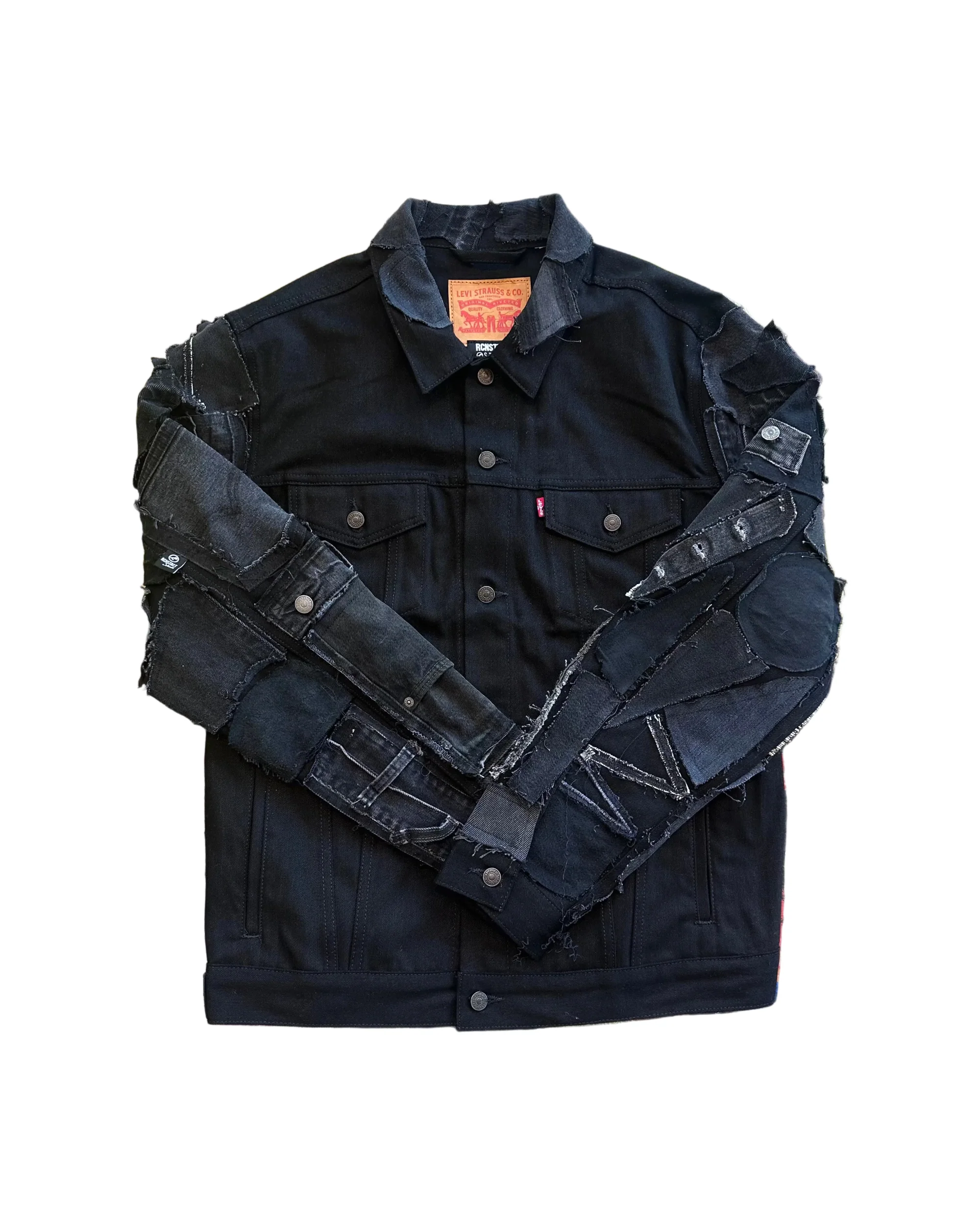 Black Detail Denim Jacket / Random Selection - Image 2