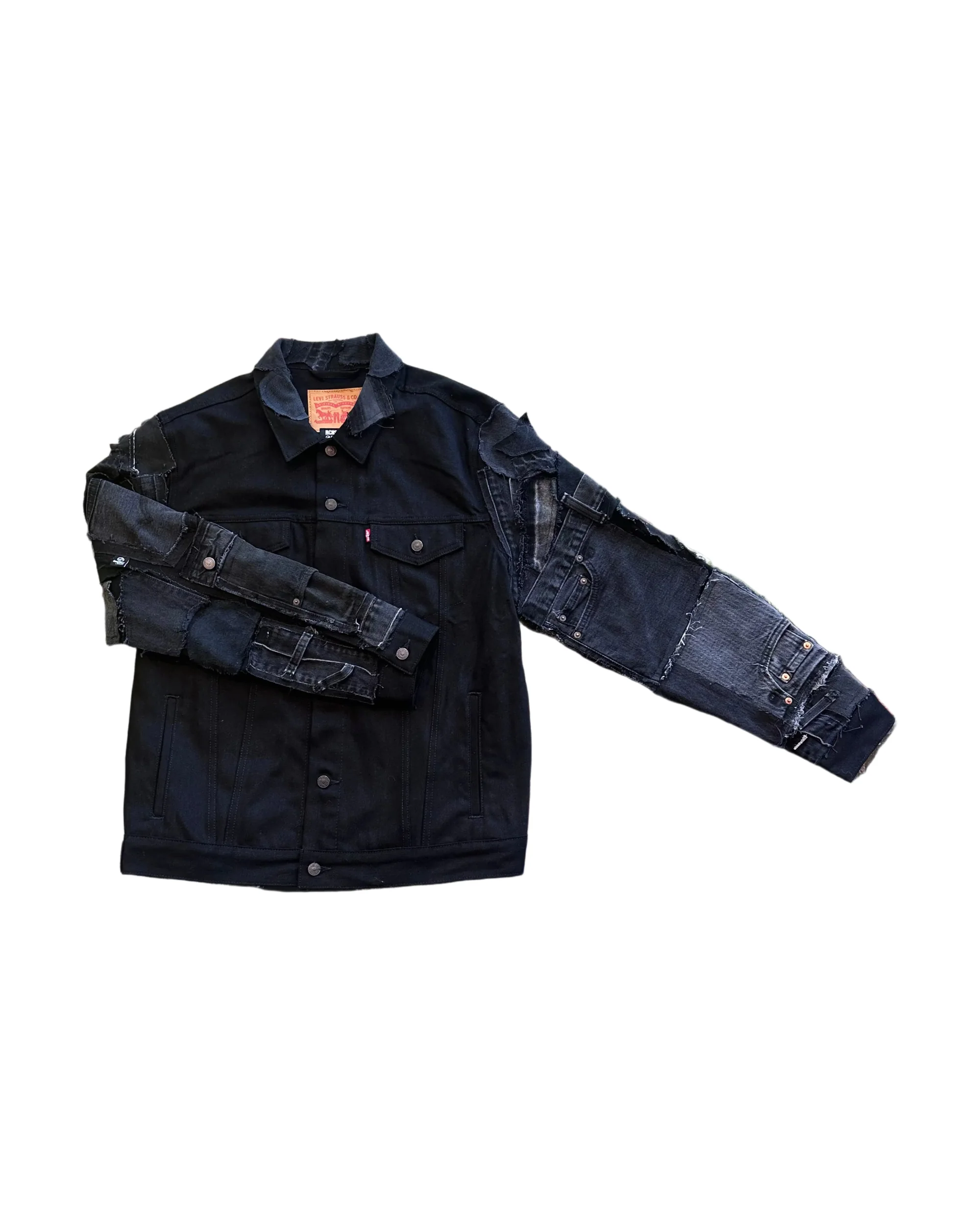 Black Detail Denim Jacket / Random Selection - Image 4