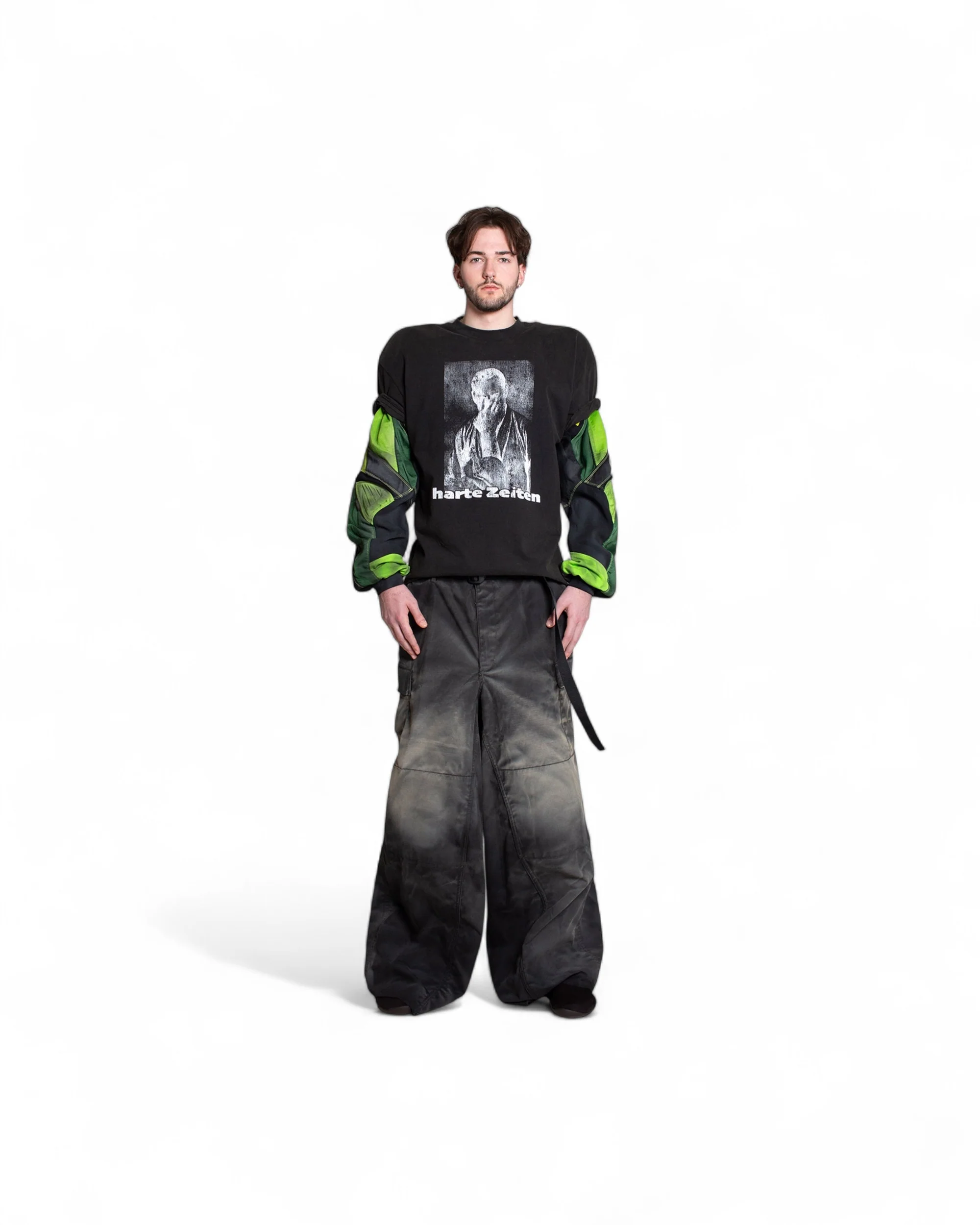 BLACK DIRT RACING CARGO PANTS - Image 3