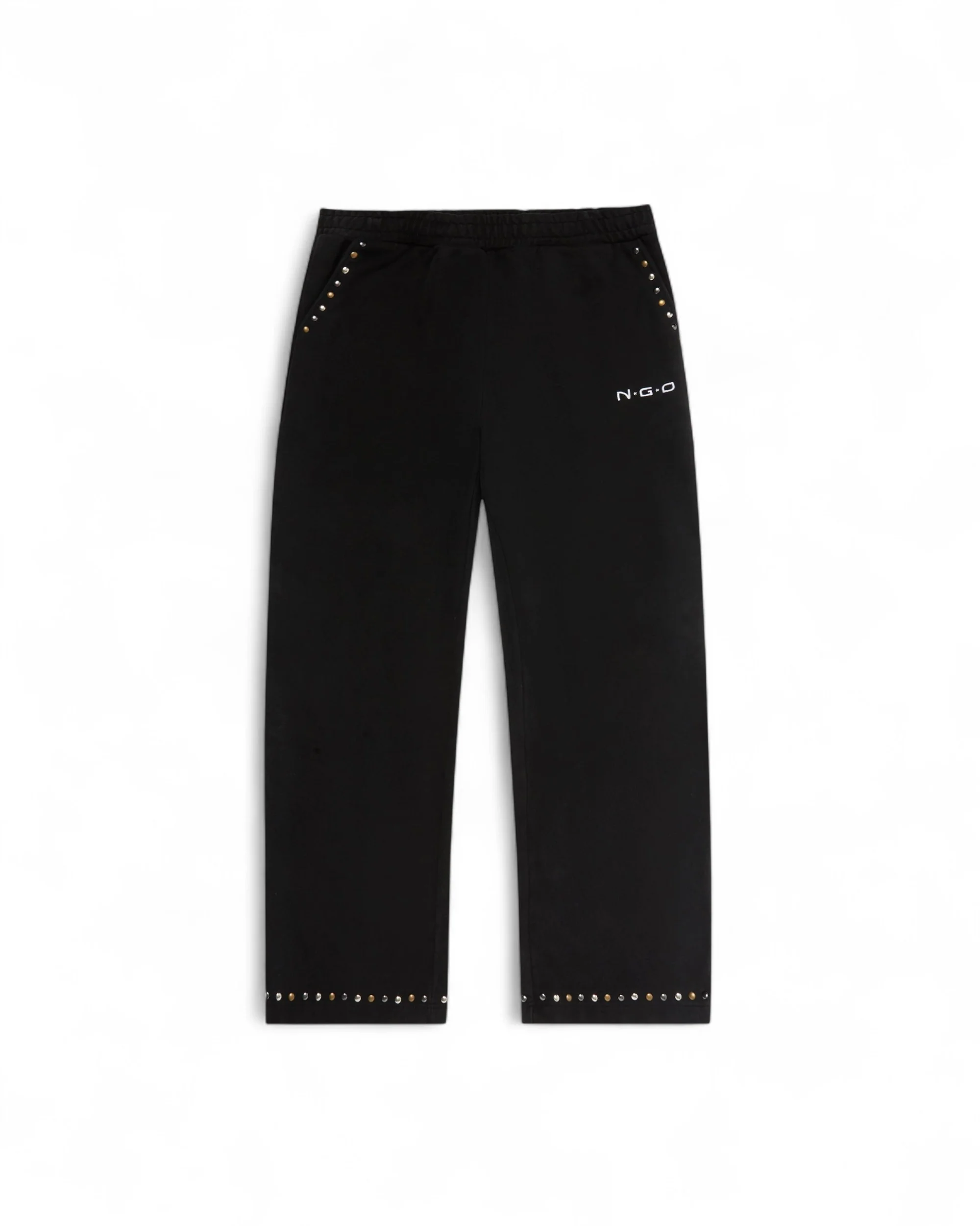 BLACK GREEN SWEATPANTS