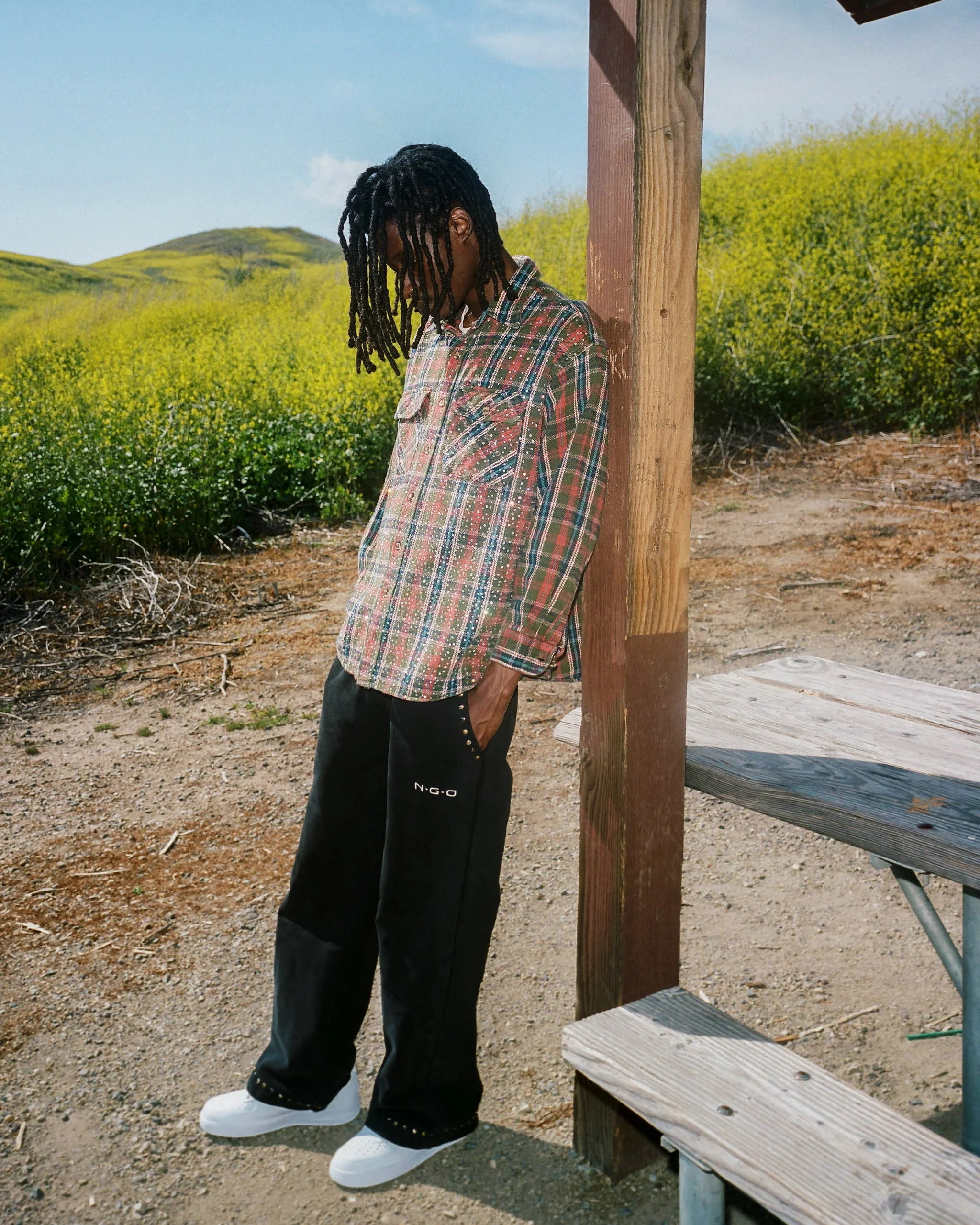 BLACK GREEN SWEATPANTS - Image 4