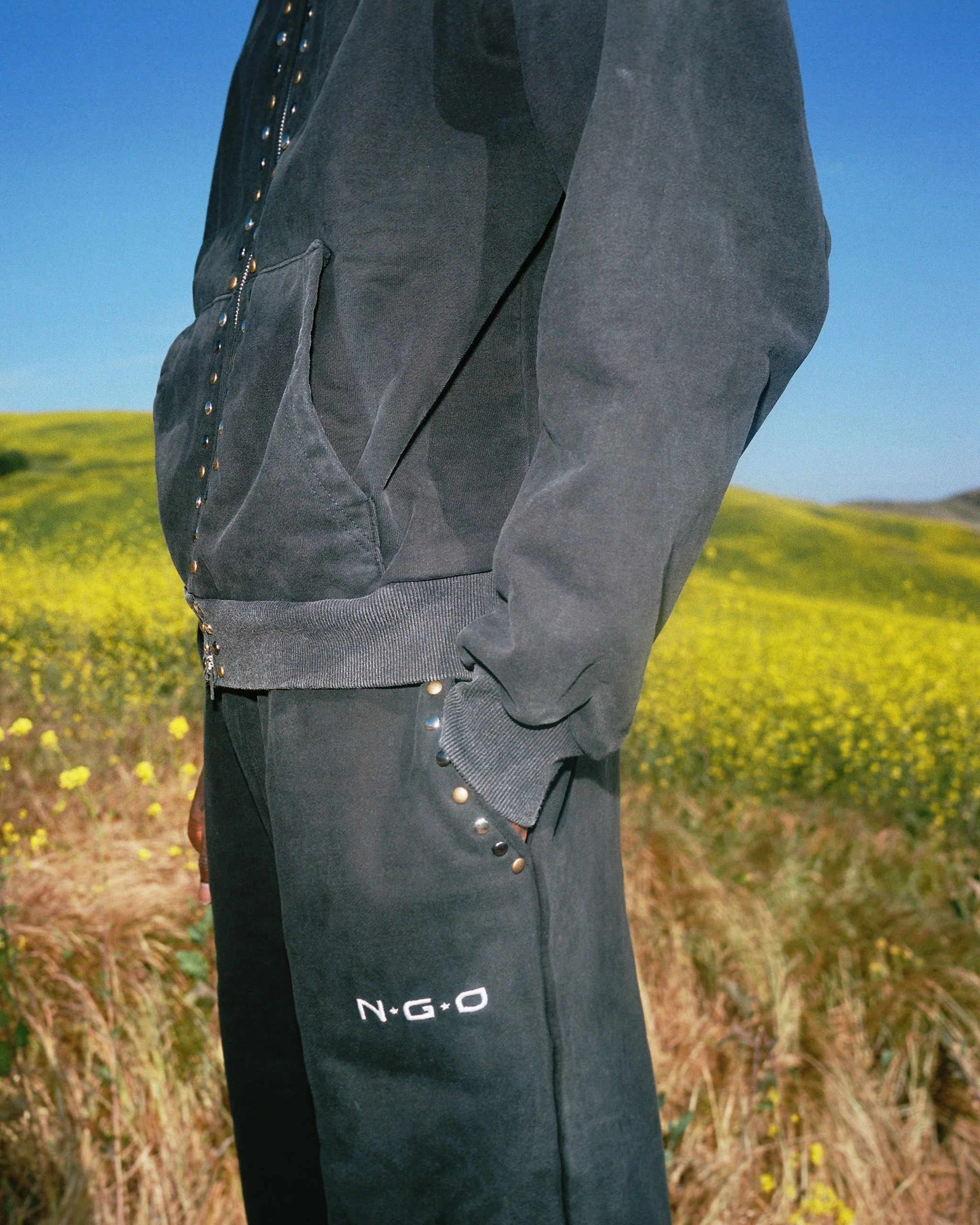 BLACK GREEN SWEATPANTS - Image 6