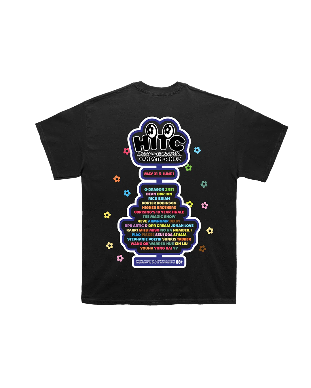 Black Lineup Tee x VANDY - Image 2