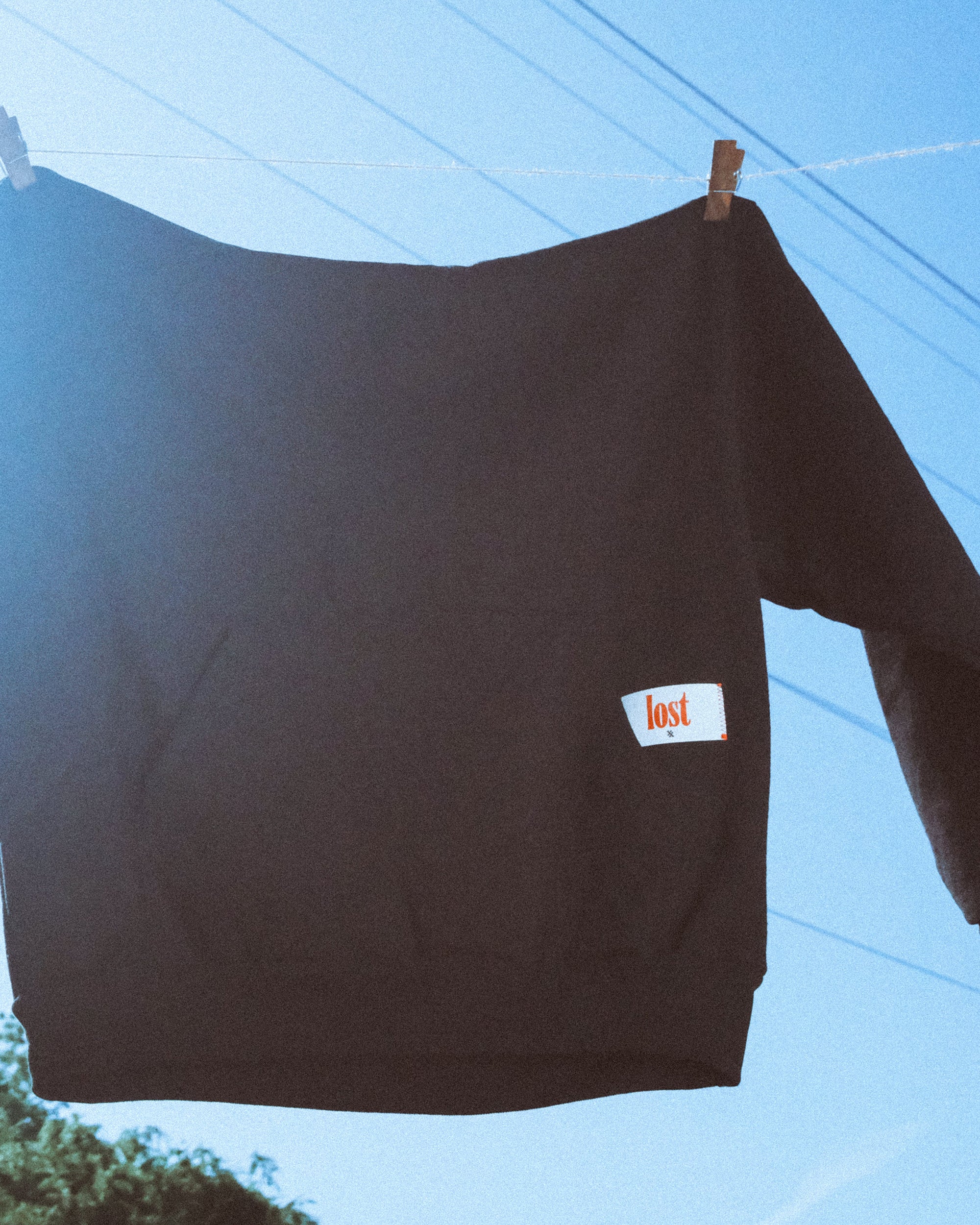 black lost hoodie - Image 6