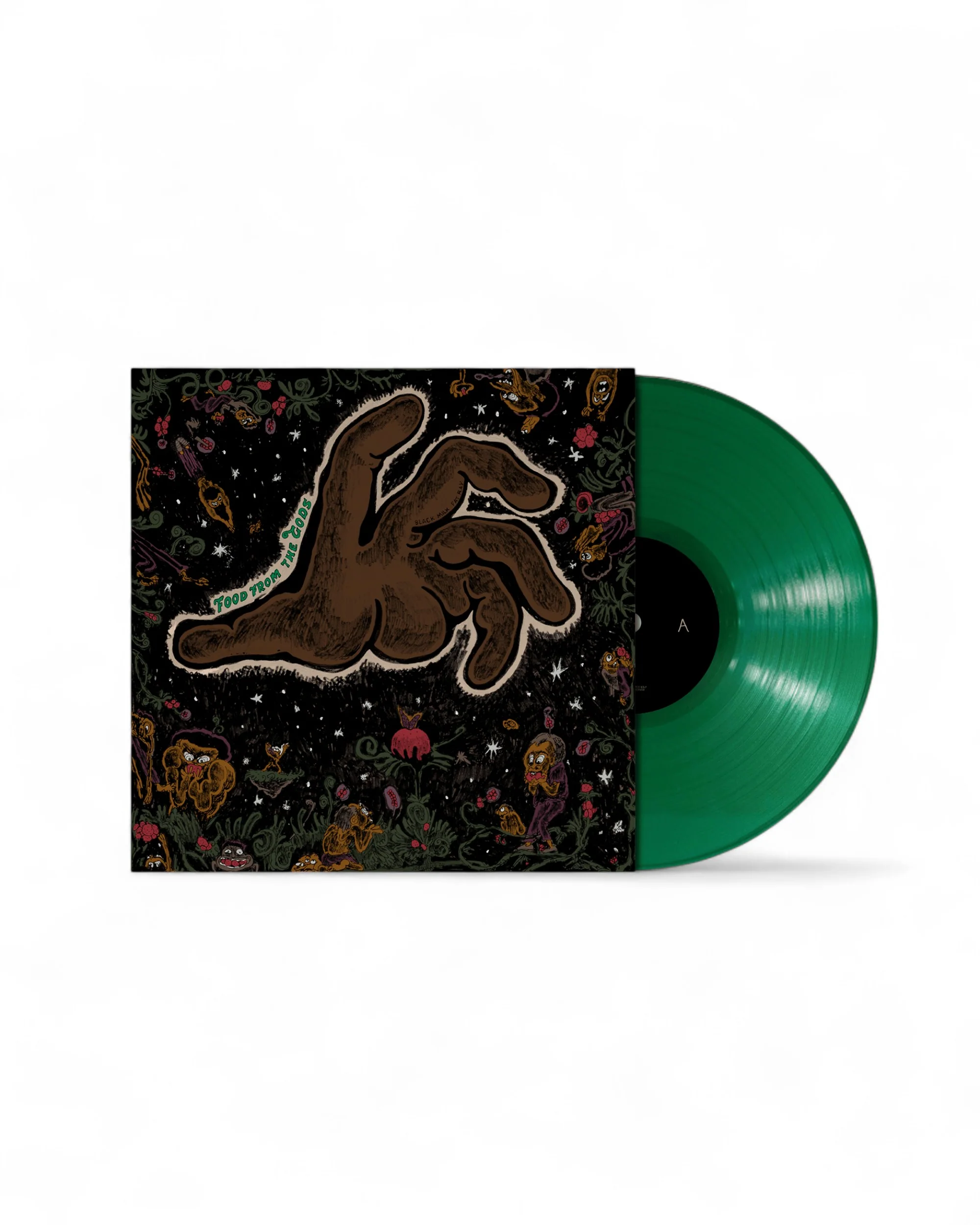 Black Milk & Fat Ray - Food From the Gods (LP - Green Vinyl - Fat Beats Exclusive, CD, Cassette) - Image 2