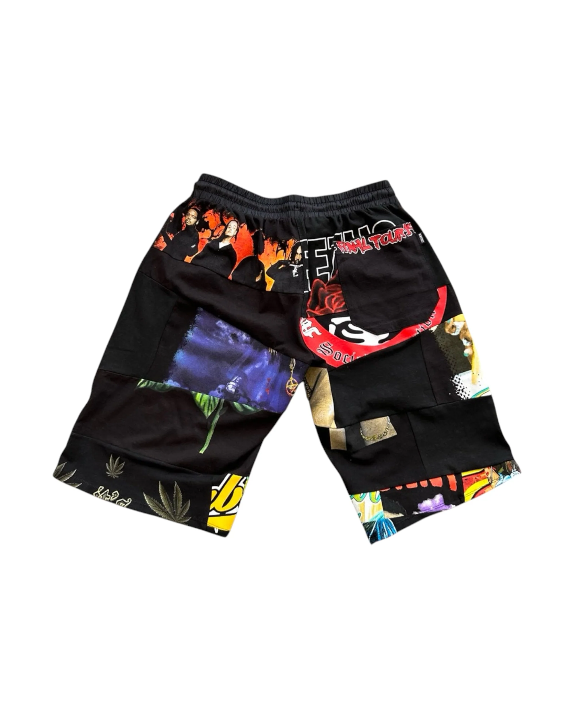 Black Mix & Match Long Shorts // Random Selection - Image 2