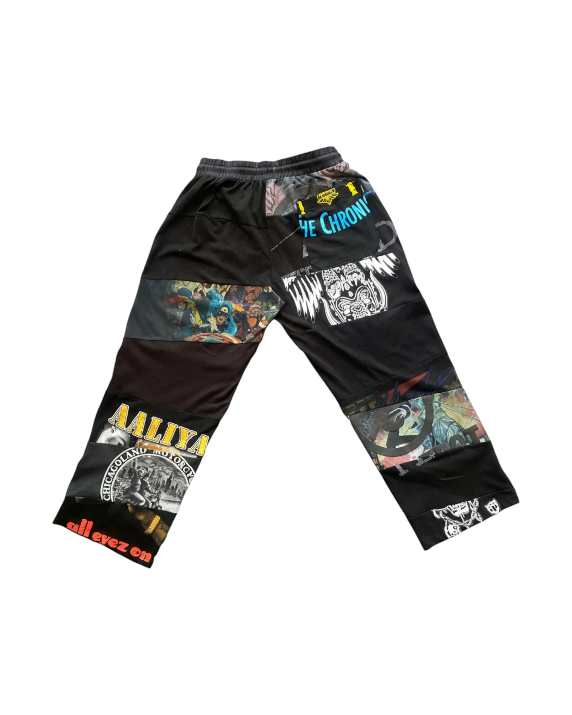 Black Mix & Match Pants (Wide Leg) / *Random Selection - Image 2
