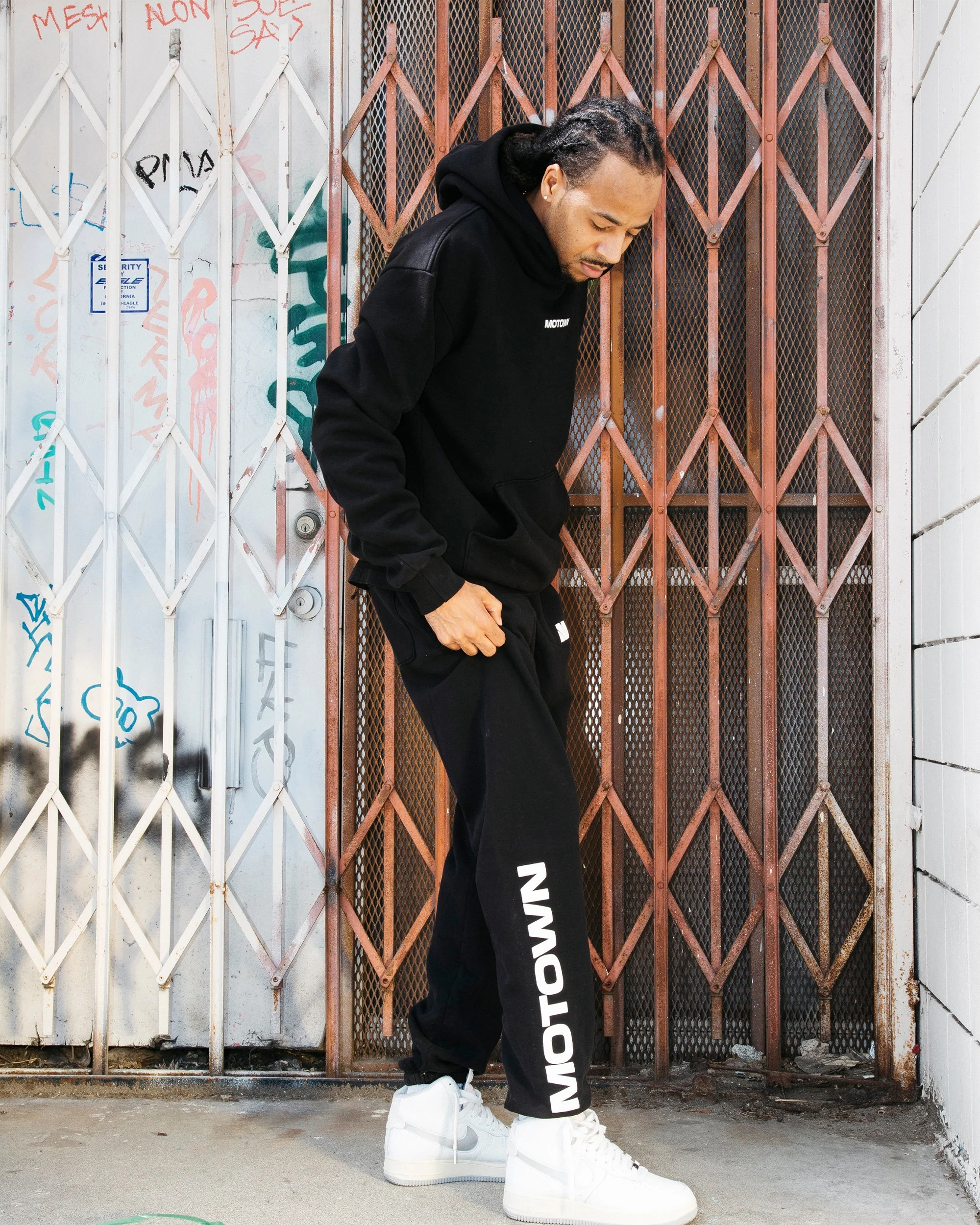Black Motown Essentials Hoodie - Image 2