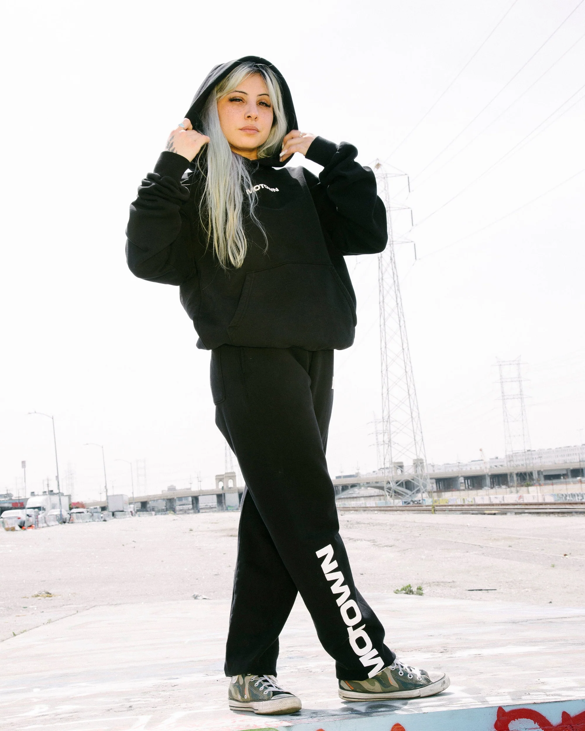 Black Motown Essentials Sweatpants - Image 4