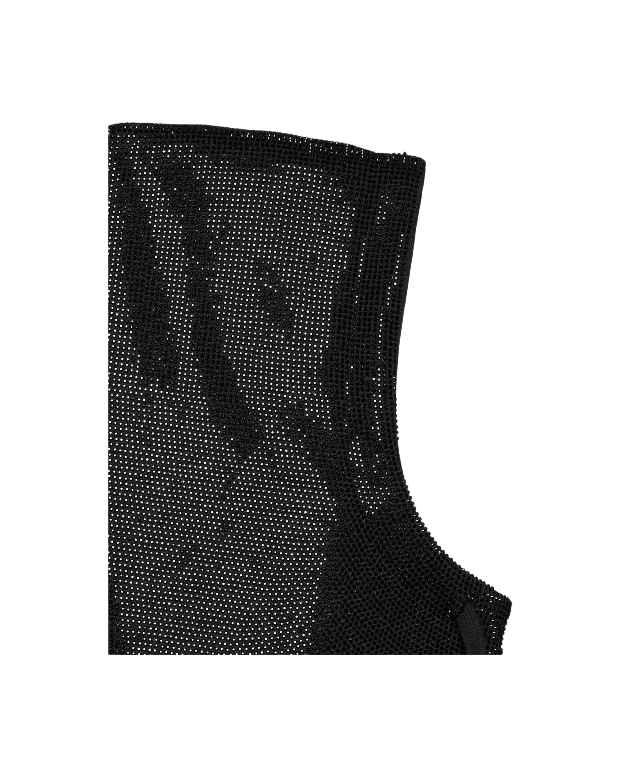 BLACK RHINESTONE HOOD - Image 2