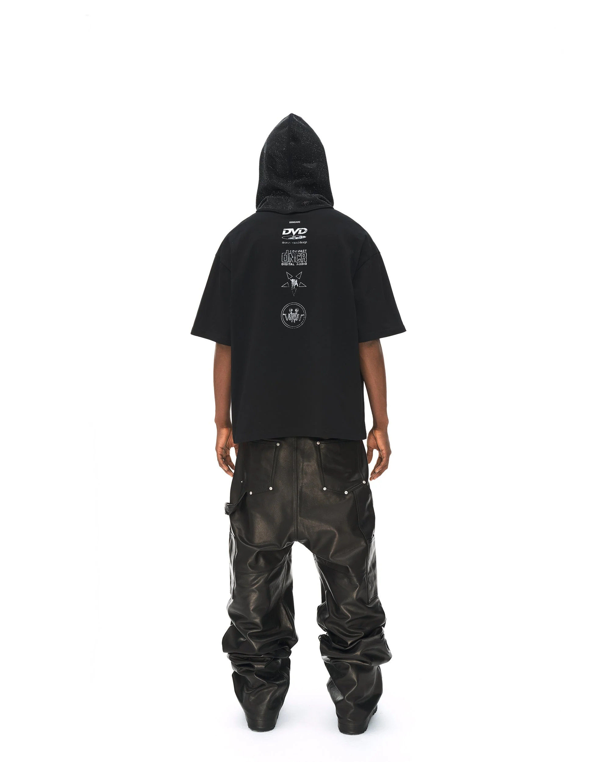 BLACK RHINESTONE HOOD - Image 20