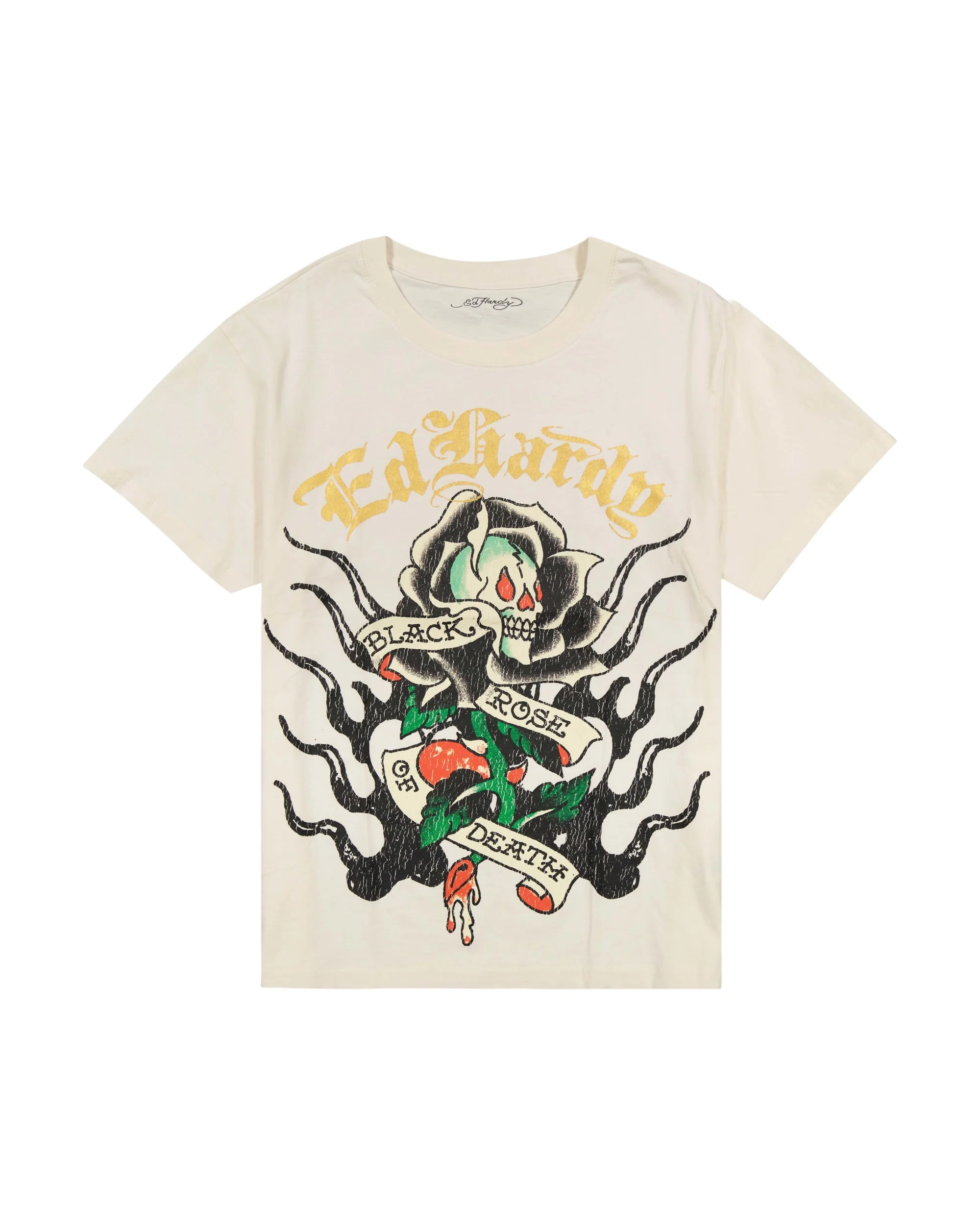Black Rose Boxy Tee