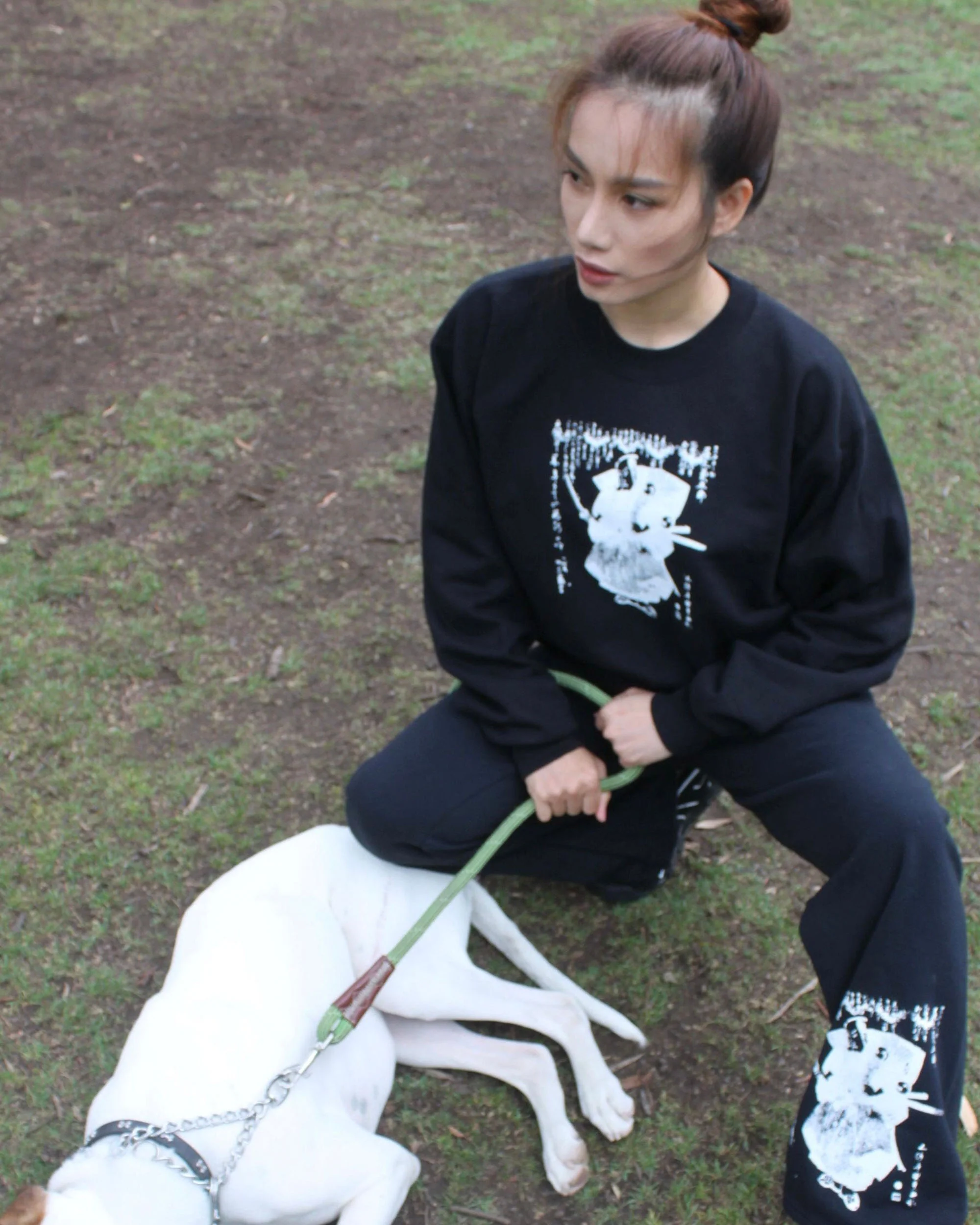 BLACK SAMURAI SWEATS - Image 3