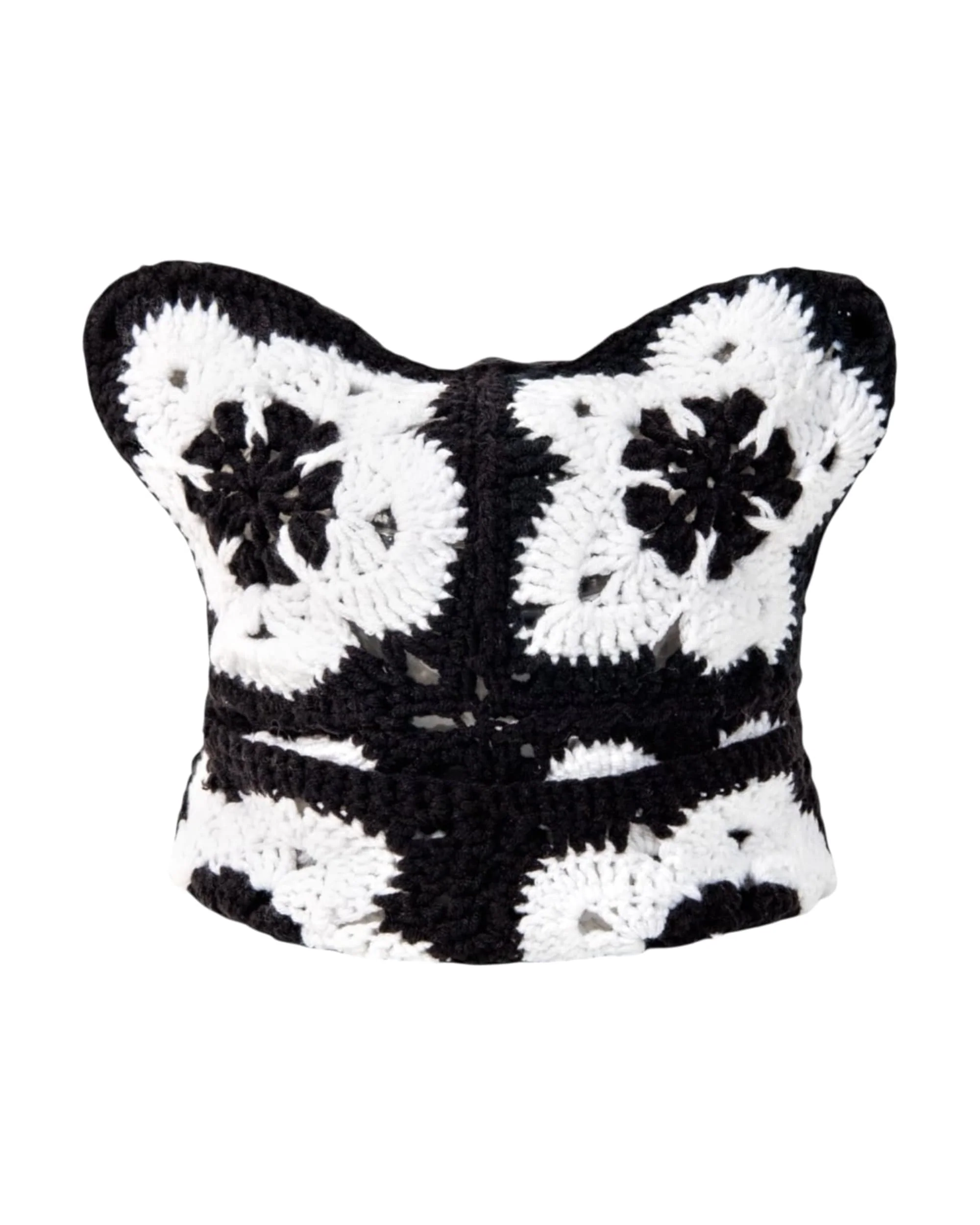 Black Star Crochet Cat Hat