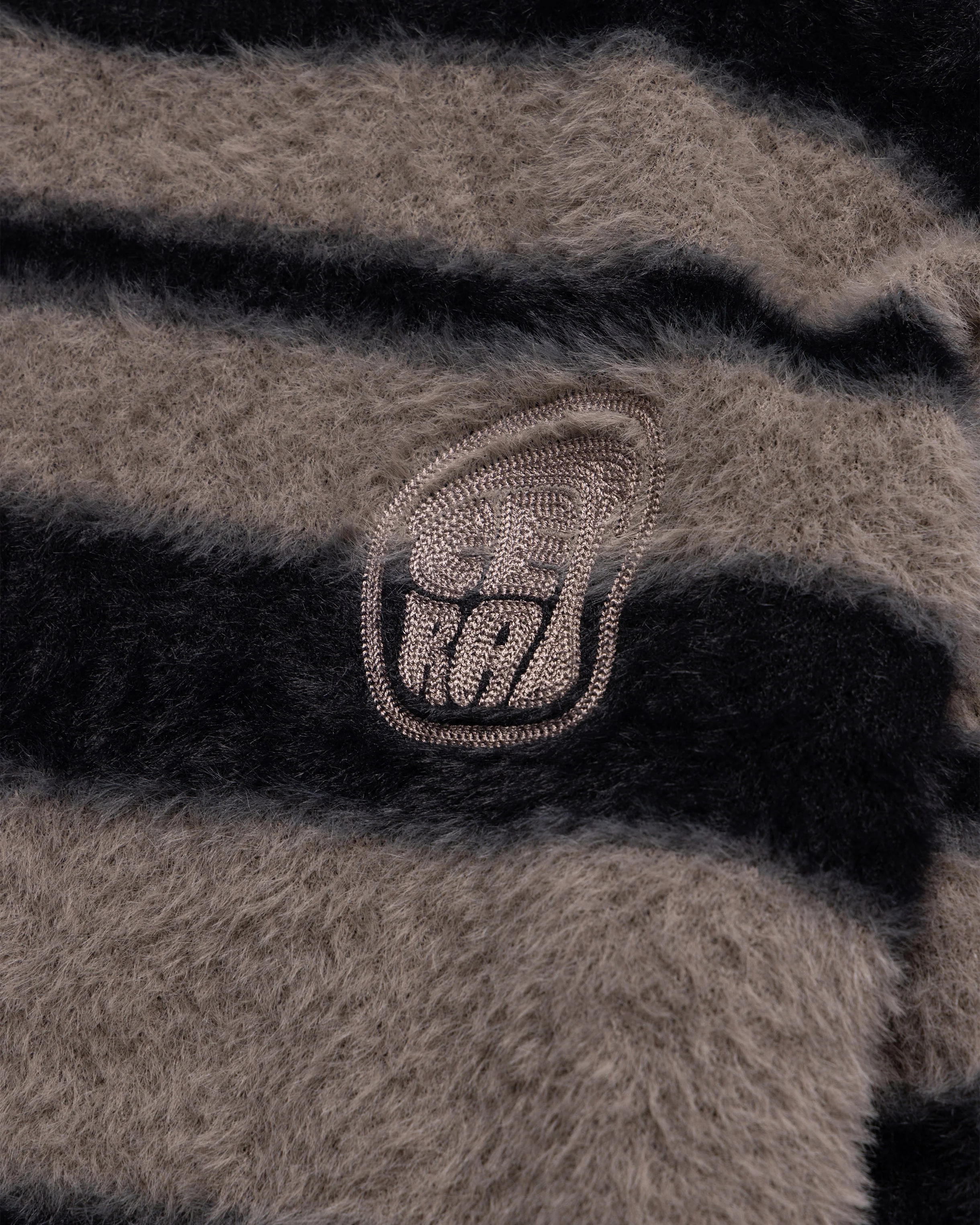 BLACK STRIPE KNITTED SWEATER - Image 11