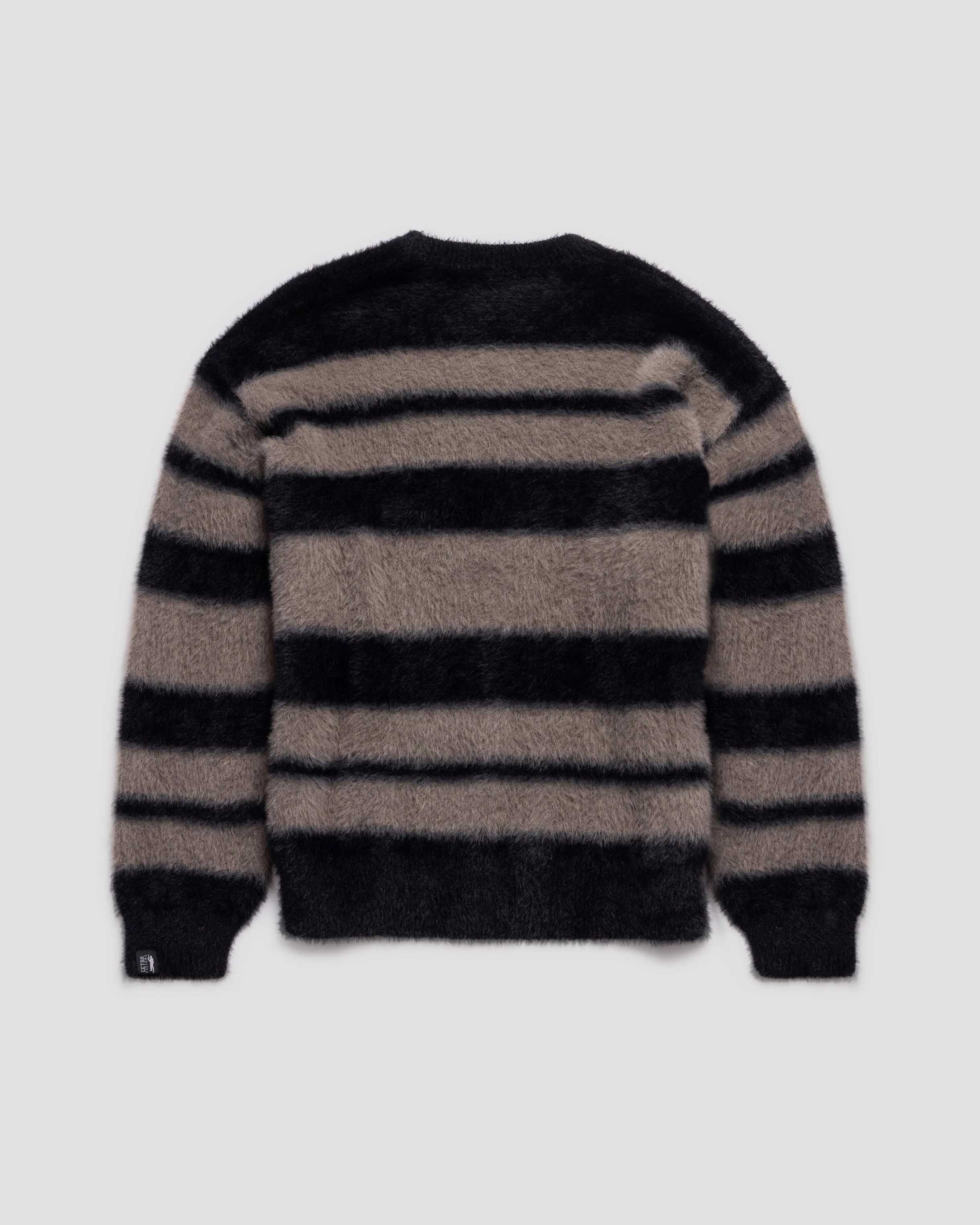 BLACK STRIPE KNITTED SWEATER - Image 6