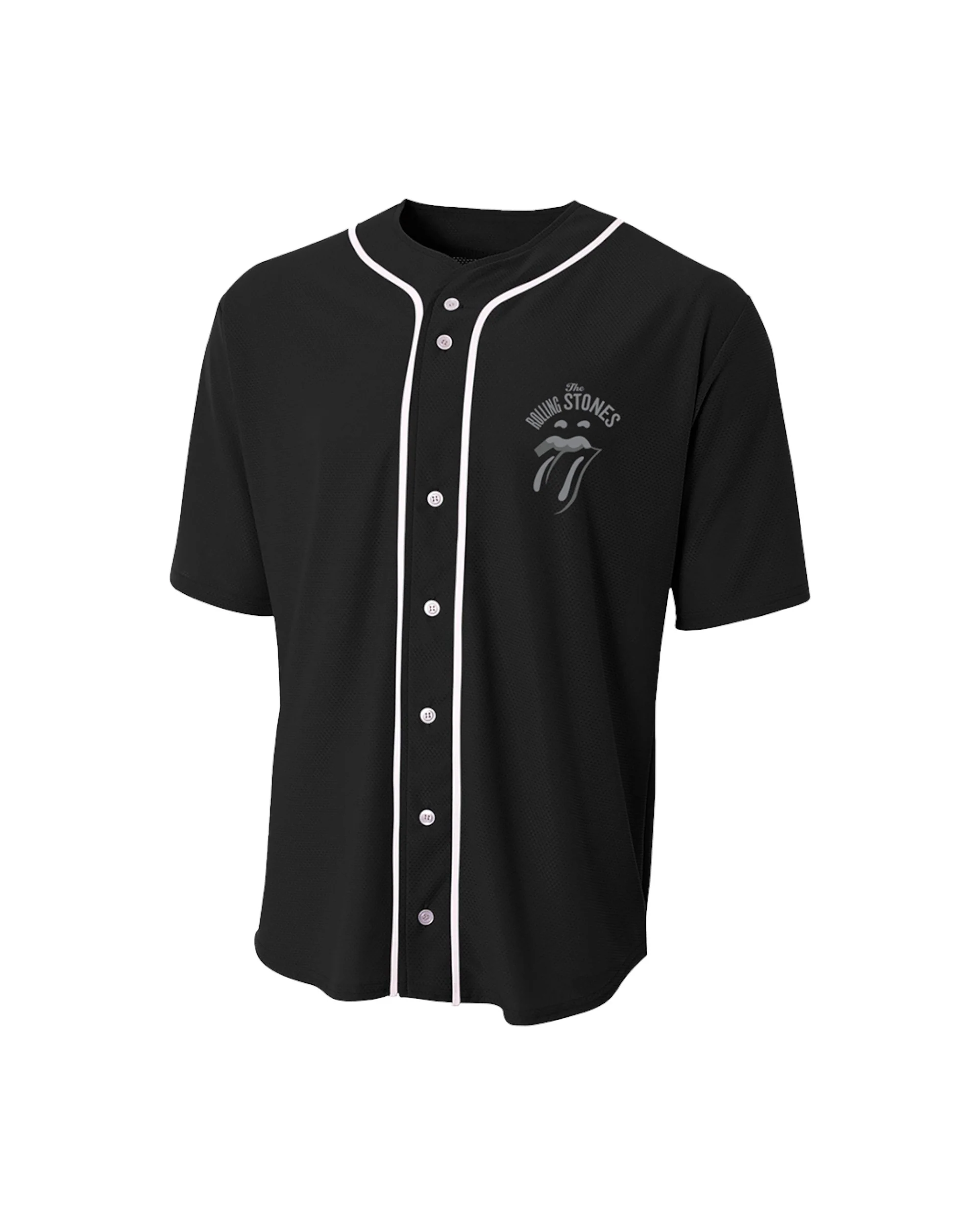Black Tonal Baseball Jersey