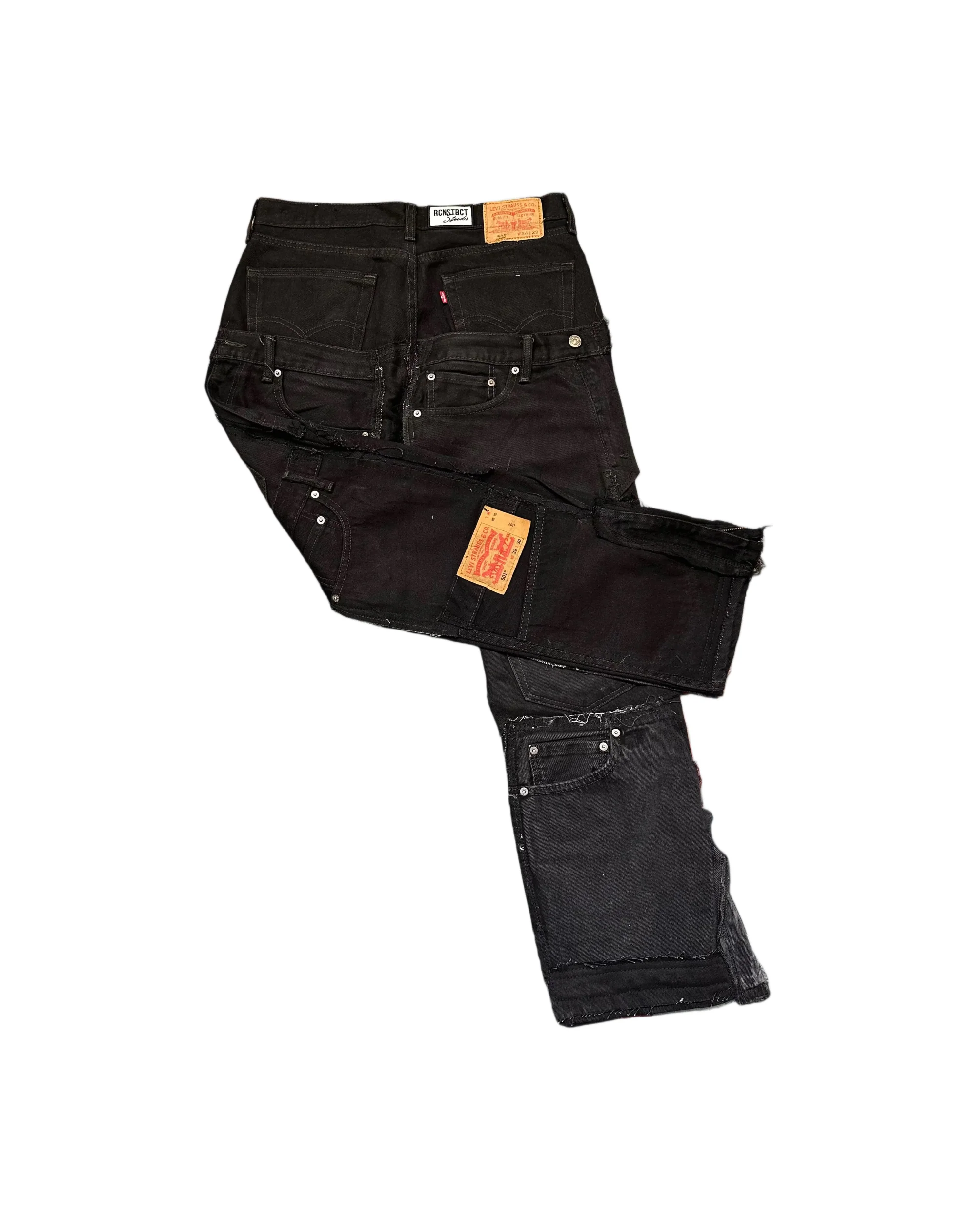 Black Utility Pocket Denim // *Random Selection - Image 3
