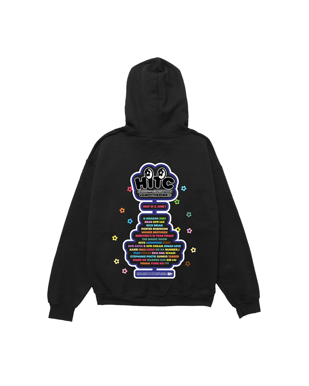 Black Zip Up x VANDY - Image 2