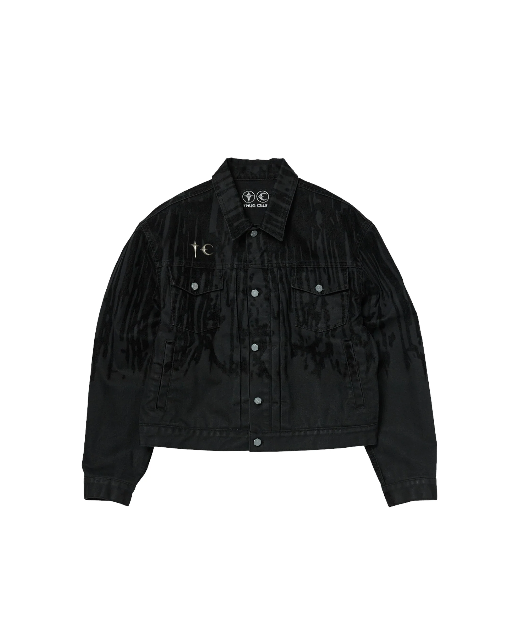 Blood Lazered Denim Jacket