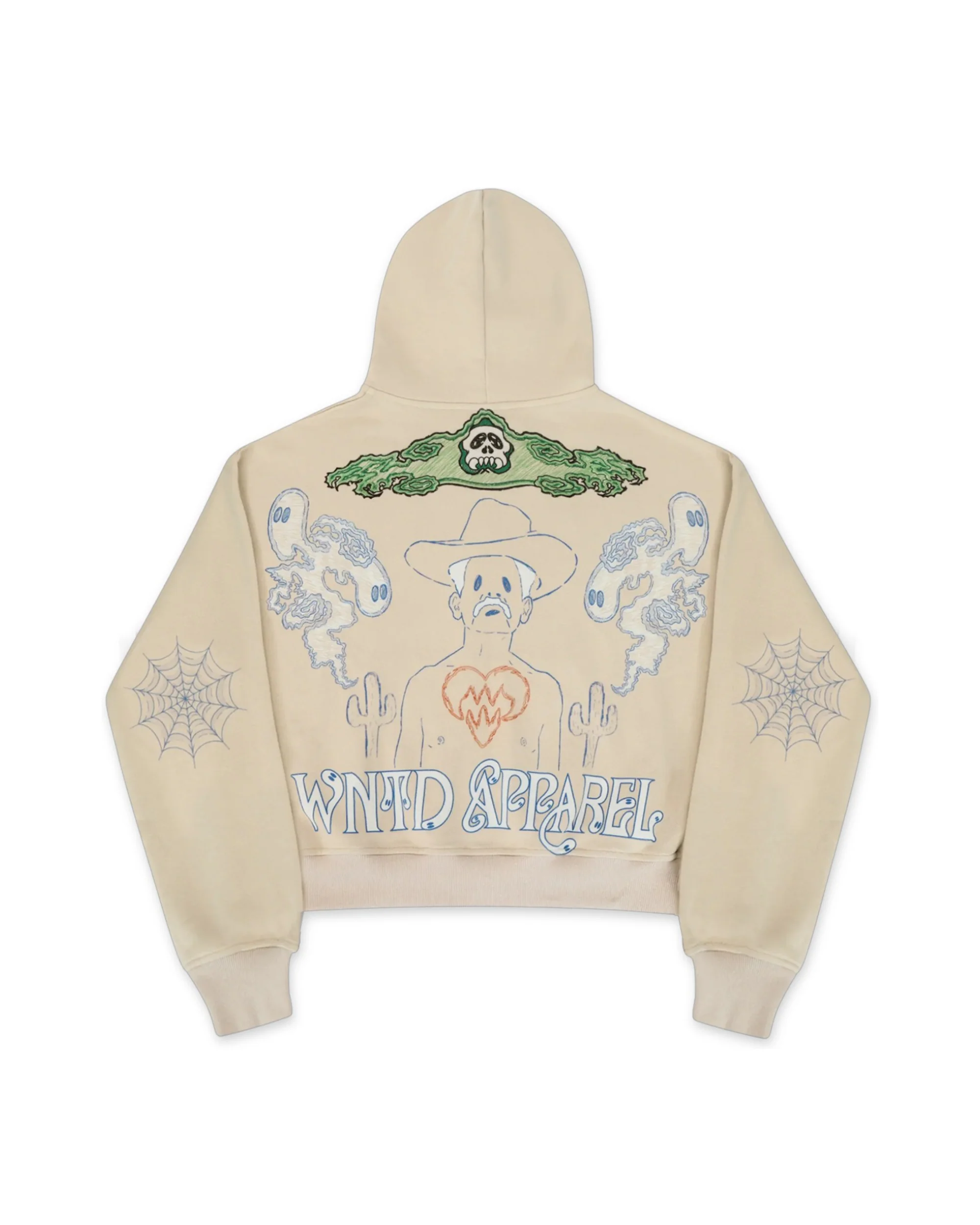BLU BOY SKETCH ZIP HOODIE - Image 2