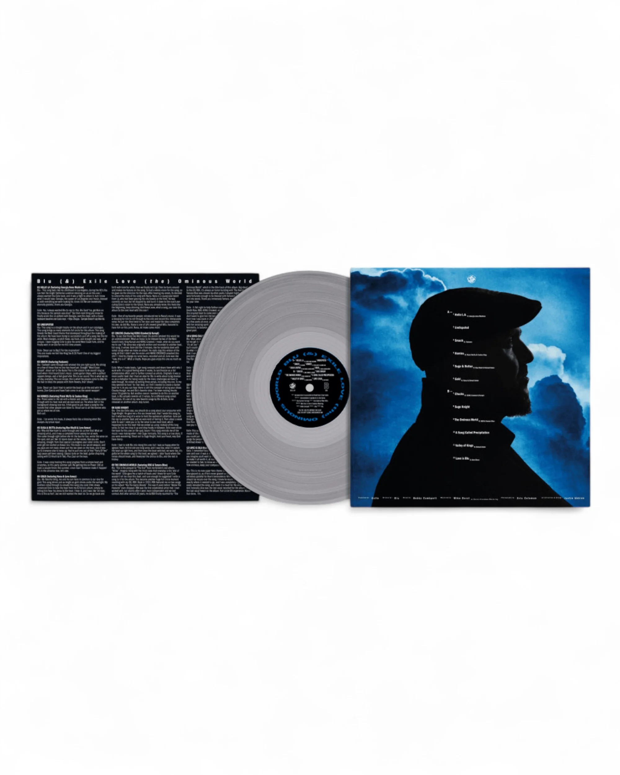 Blu & Exile - Love (the) Ominous World (LP - Clear Vinyl - Fat Beats Exclusive) - Image 2