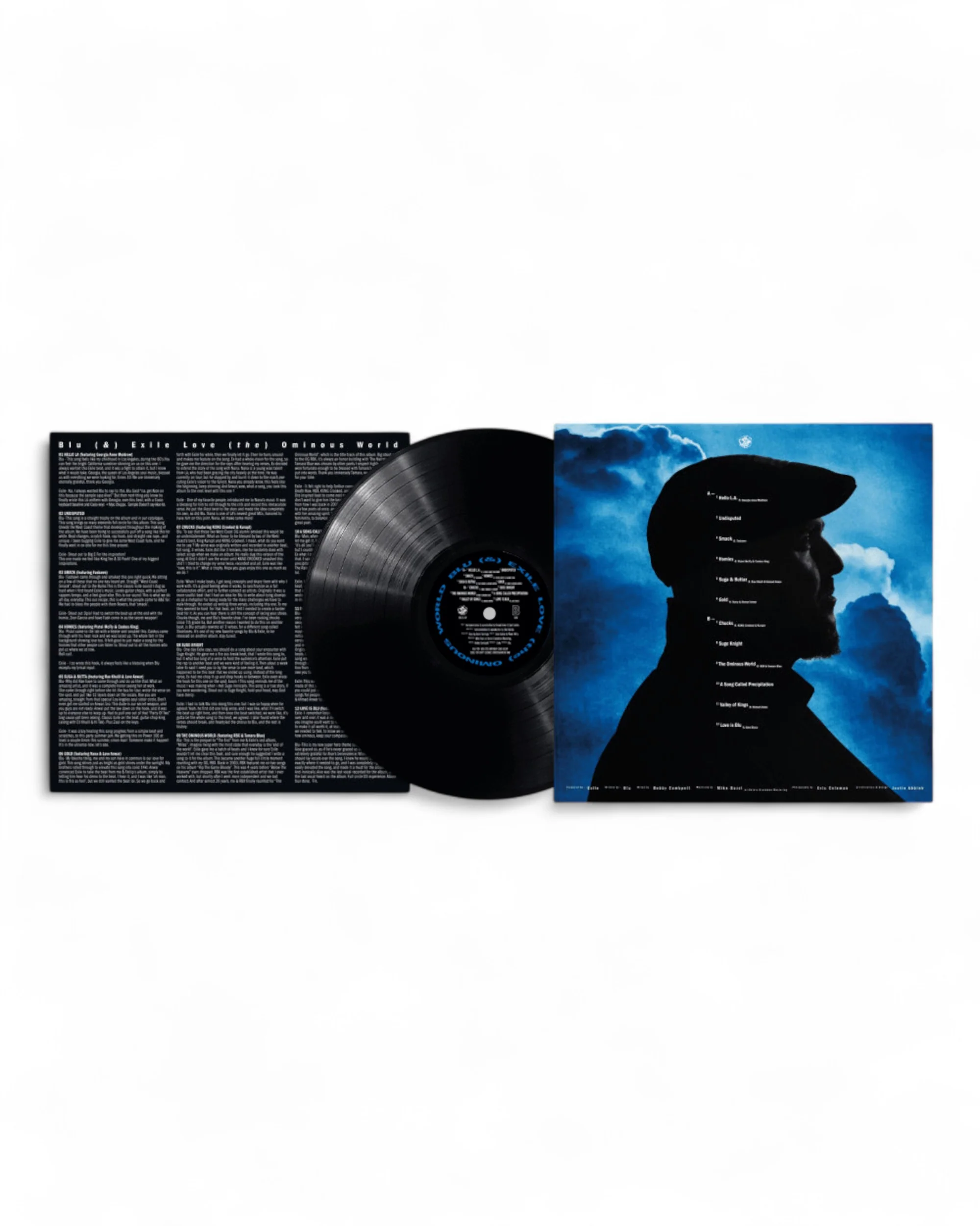 Blu & Exile - Love (the) Ominous World (LP - Clear Vinyl - Fat Beats Exclusive) - Image 4