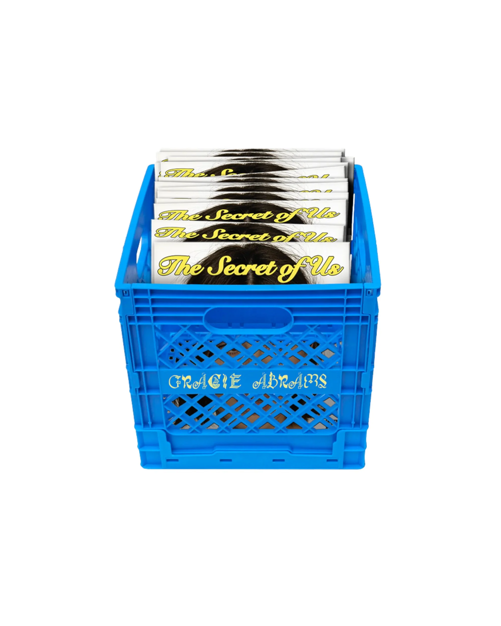 Blue Gracie Abrams Vinyl Crate