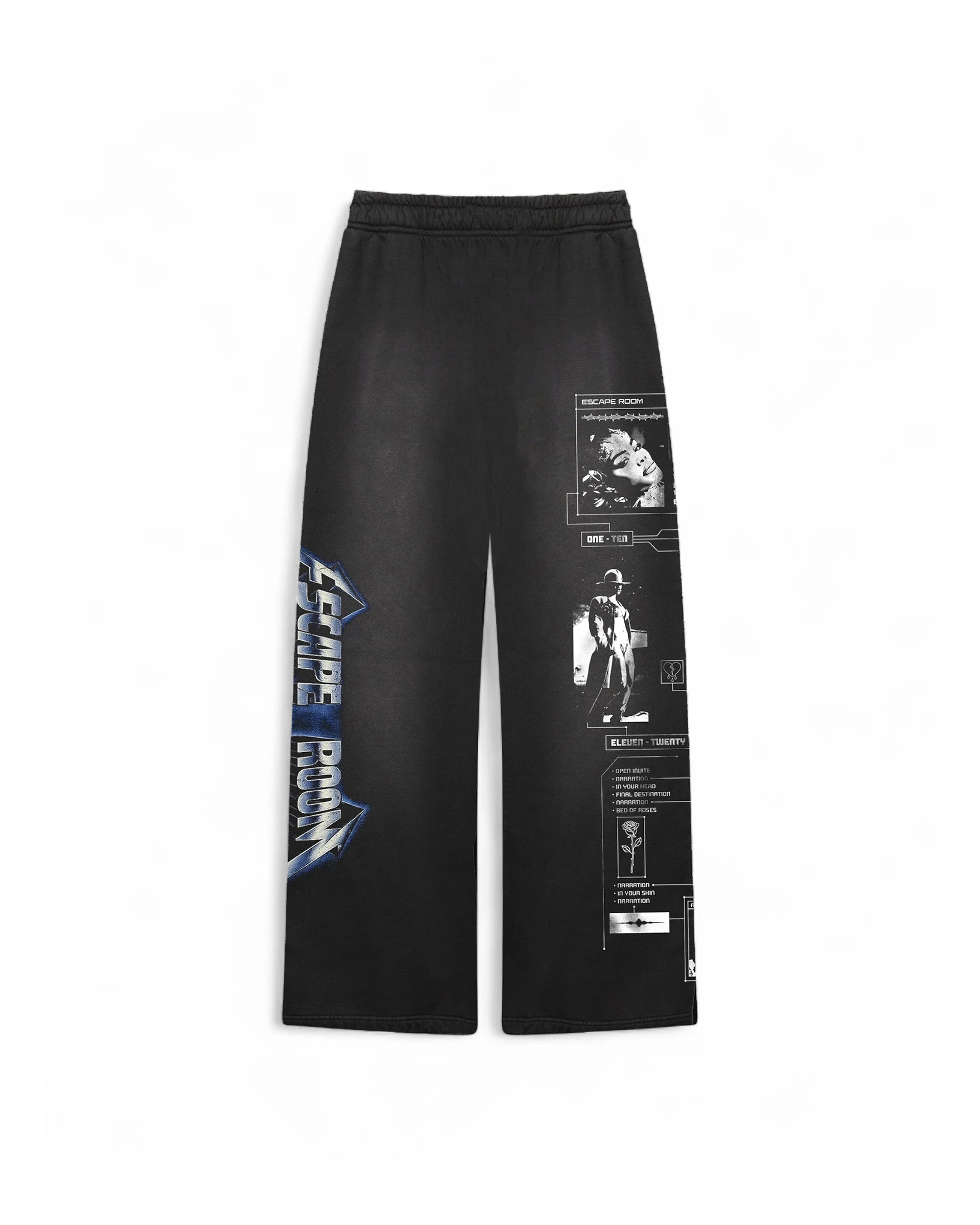 Blue Metal Sweatpants In Potassium - Image 2