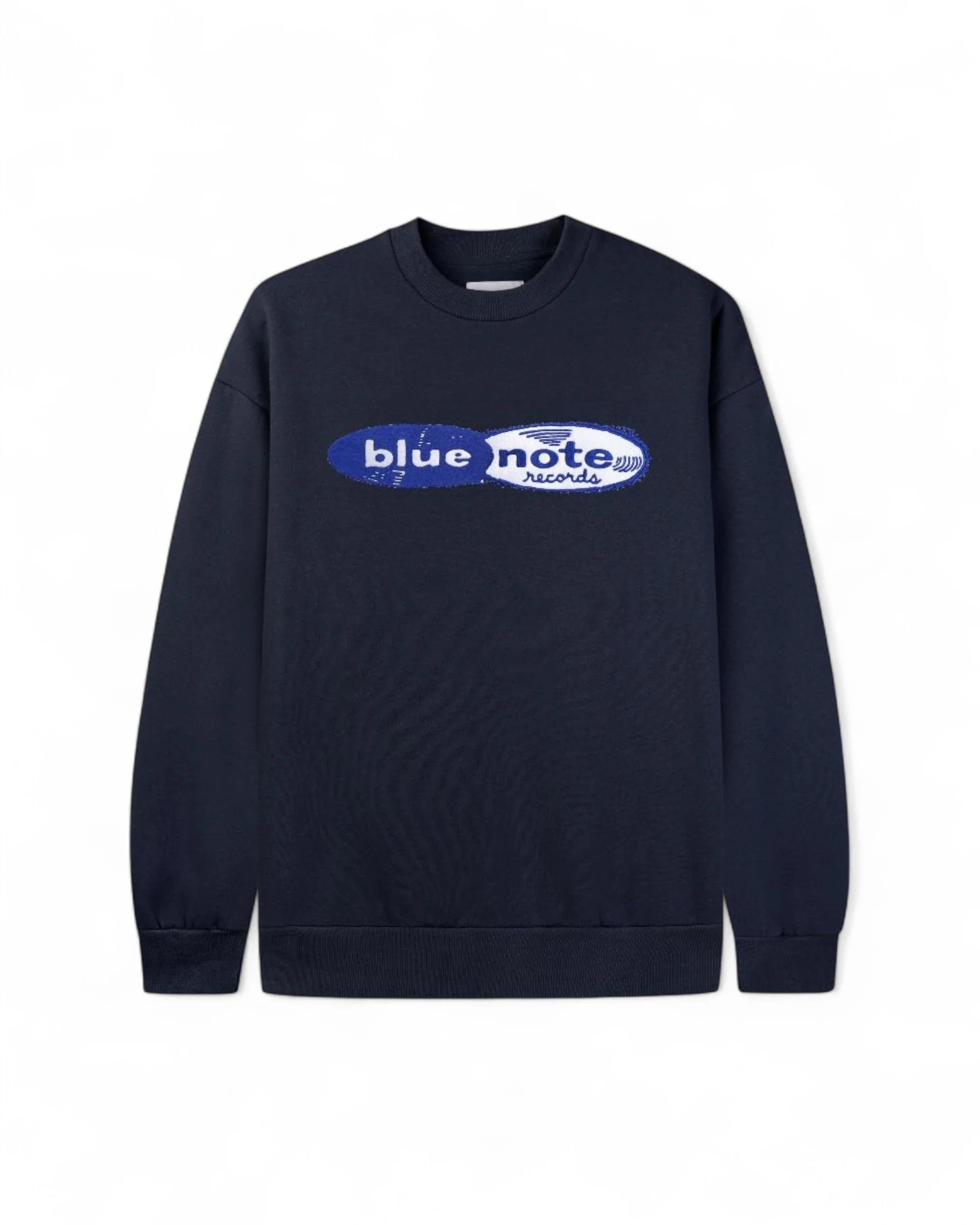 Blue Note x Butter Goods - Records Logo Felt Applique Crewneck - Image 3