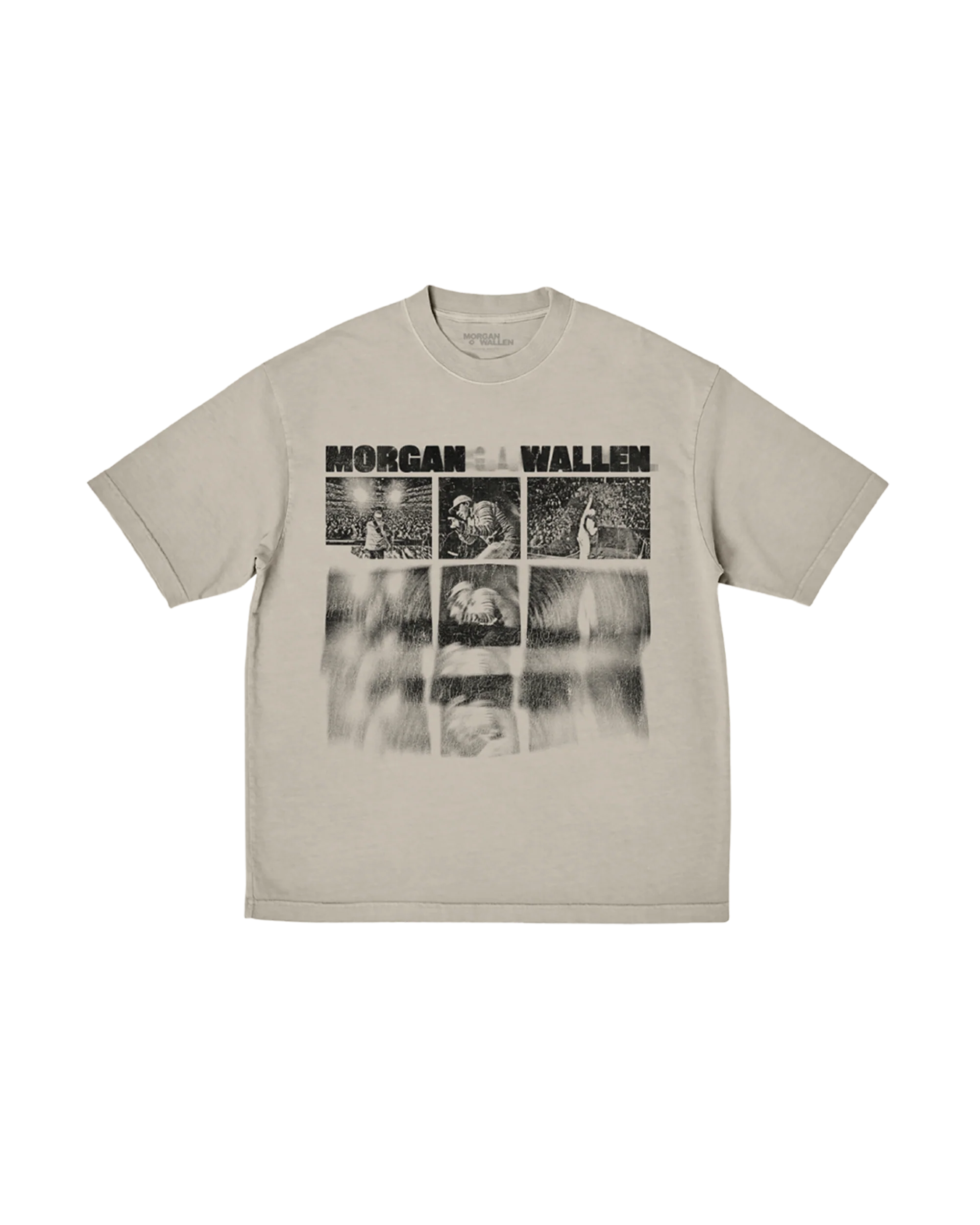 Blurry Live Photo Cream T-Shirt