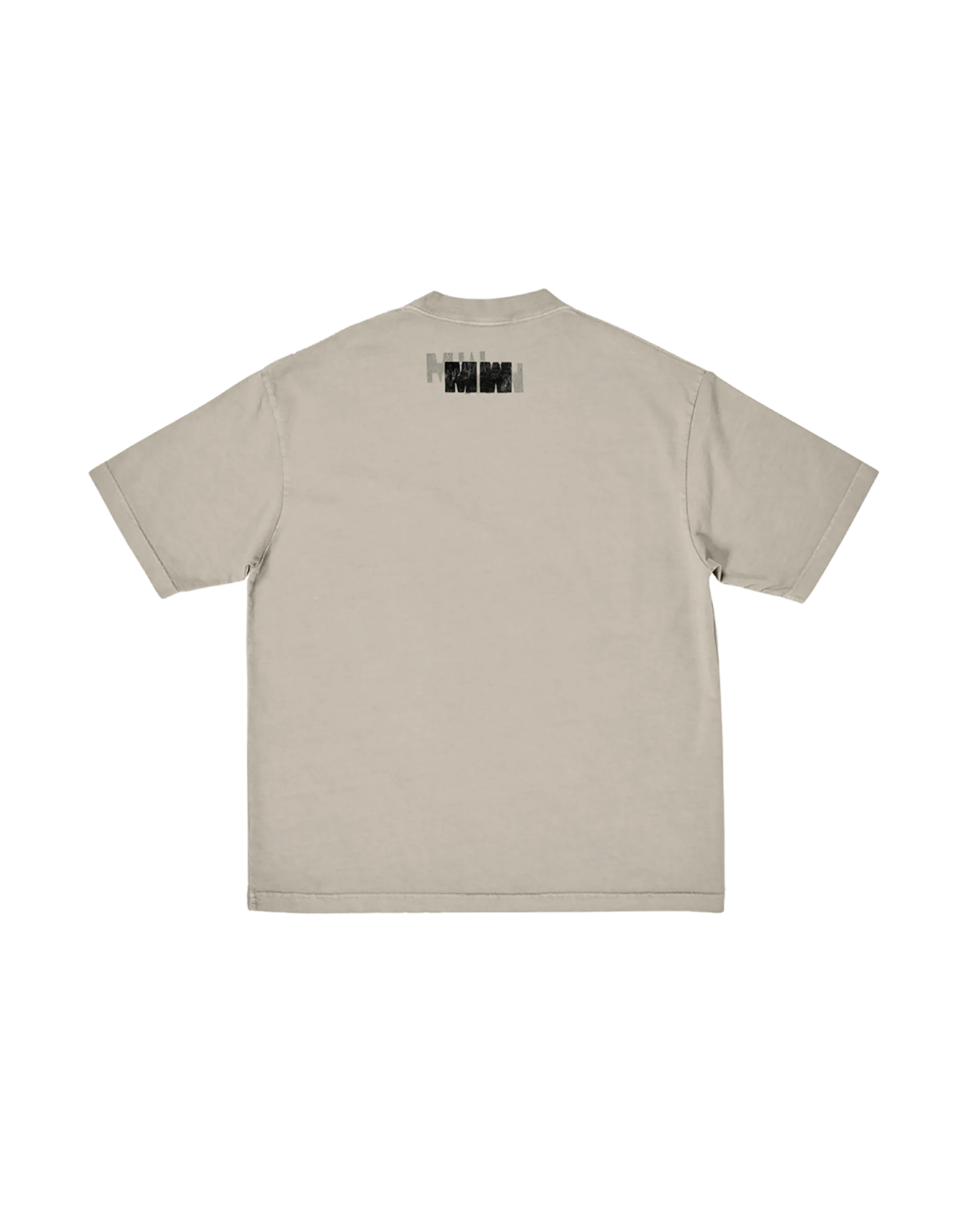 Blurry Live Photo Cream T-Shirt - Image 2