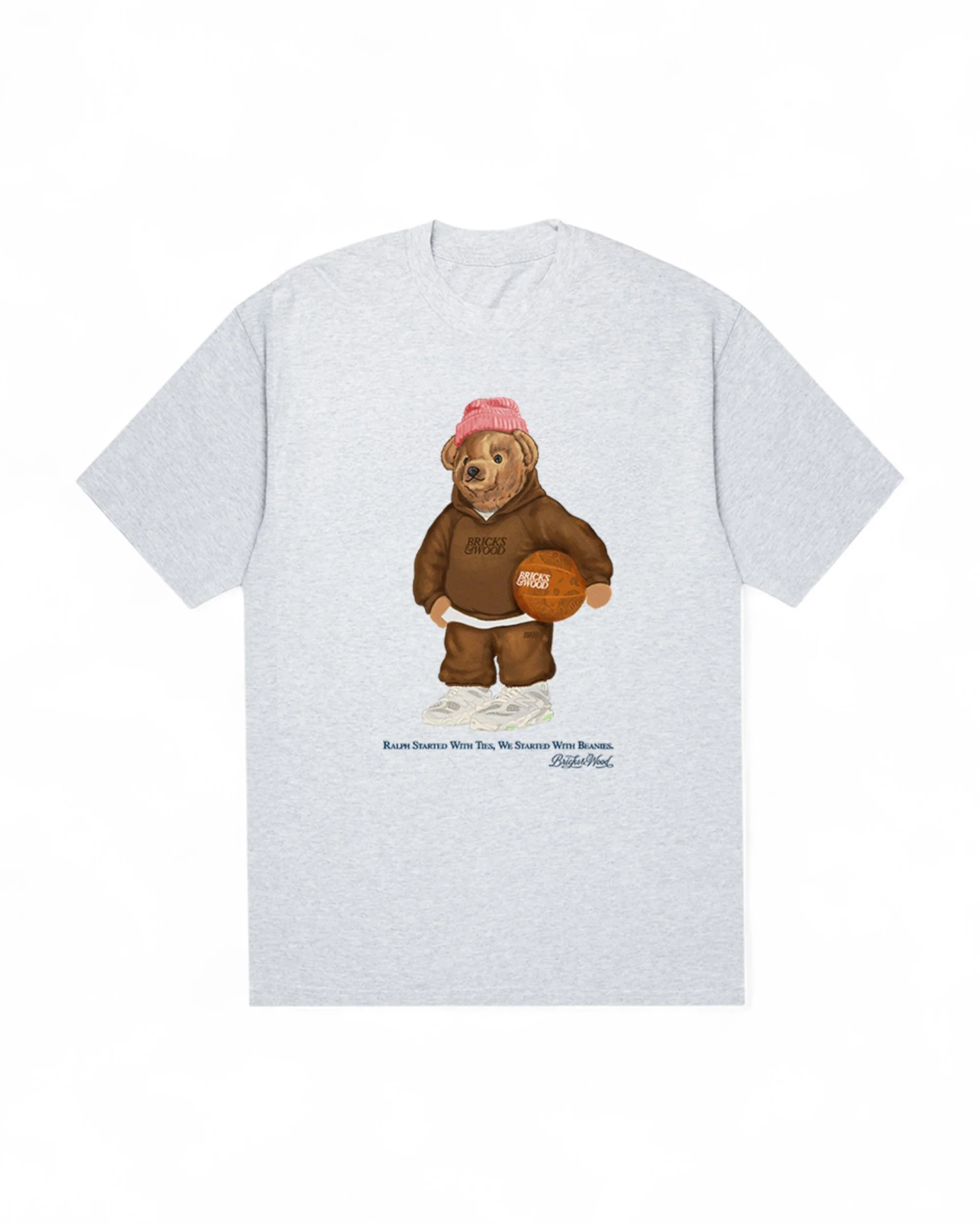 Bolo Bear Tee - Ash